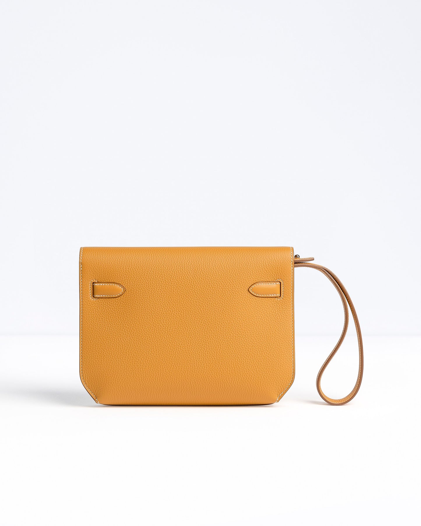 Hermès Kelly Dépêches in Naturel Sable Togo Leather with Palladium Hardware