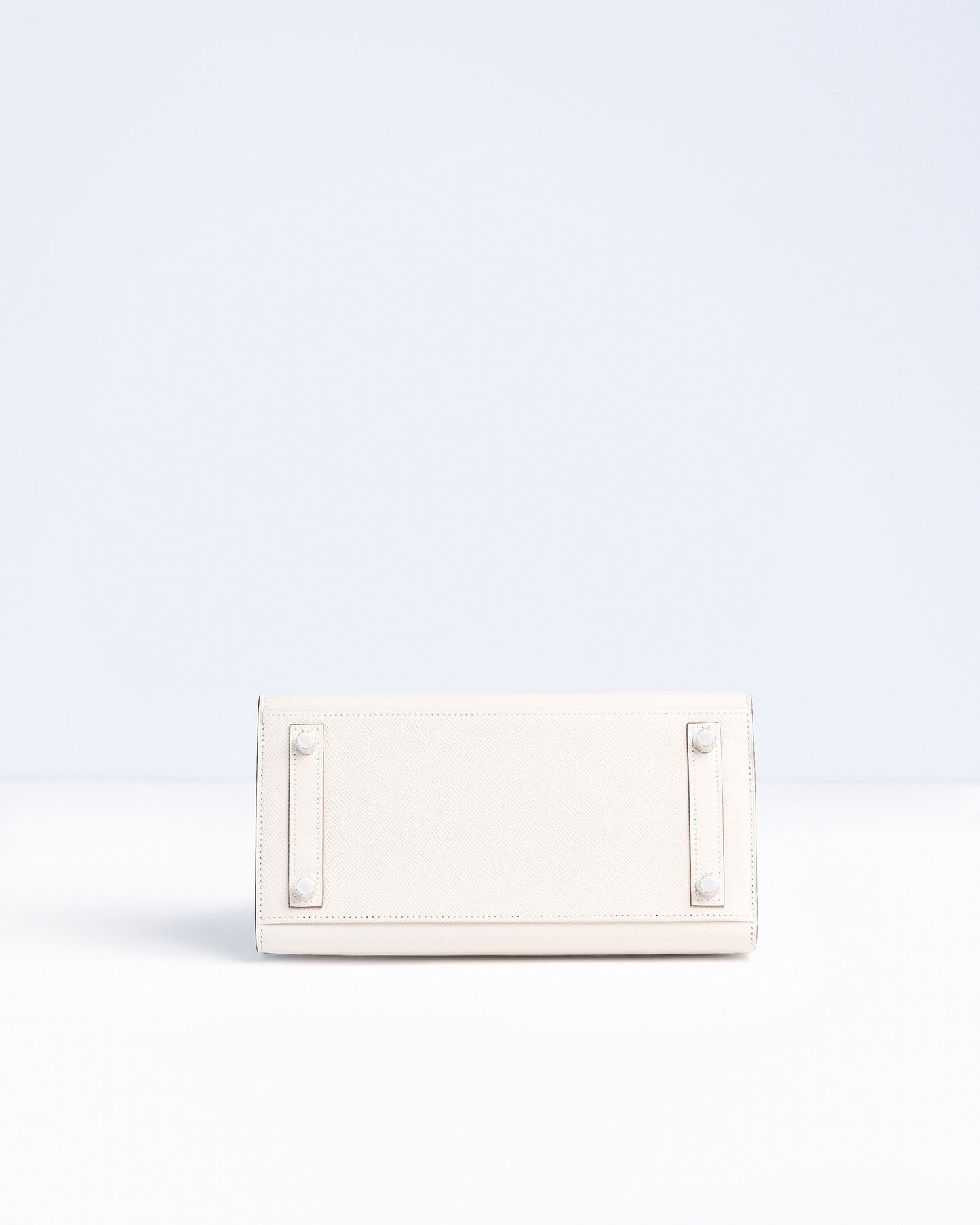 Birkin 25 Sellier Gris Pale in Epsom leather with Palladium Hardware