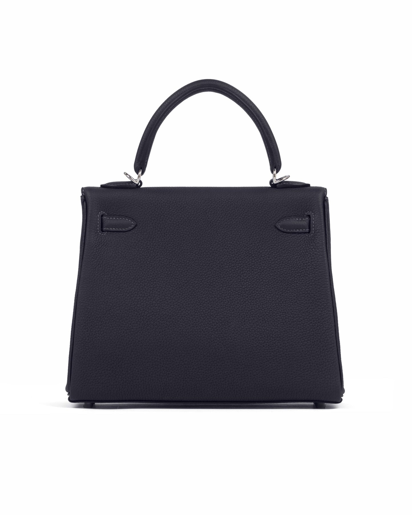 Kelly 25 Caban in Togo Leather with Palladium Hardware