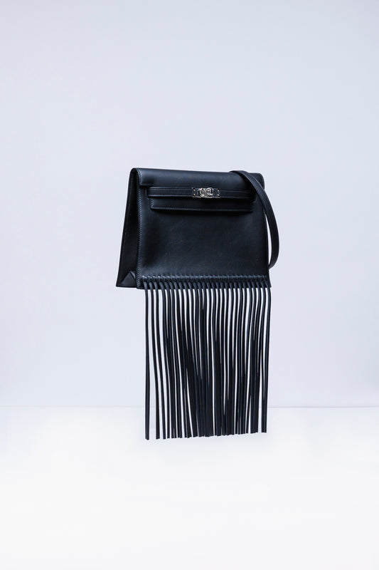 Kelly Danse Limited Edition Anate Noir Swift with Palladium Hardware