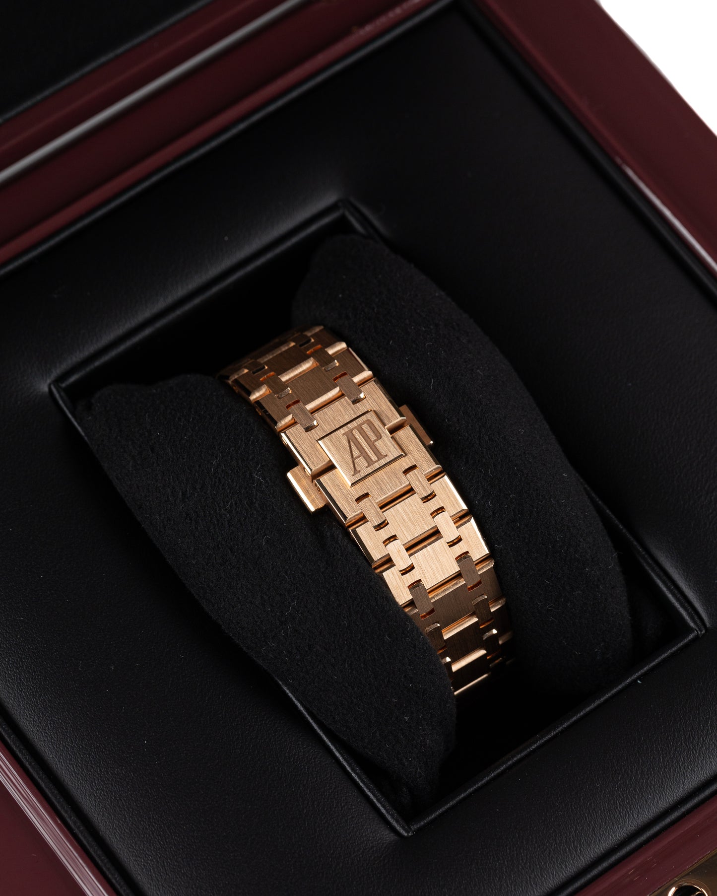 Audemars Piguet Royal Oak 33mm Qatar Special Edition Burgundy Dial