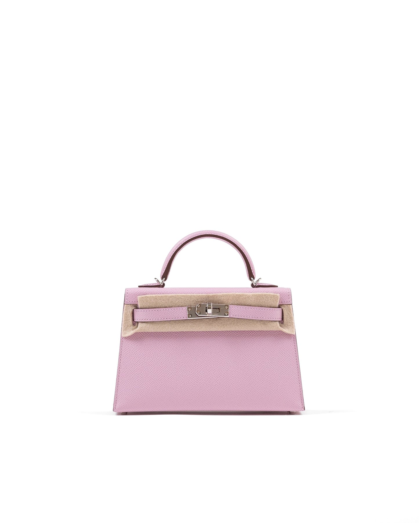 Kelly 20 Sellier Mauve Sylvestre in Epsom Leather with Palladium Hardware