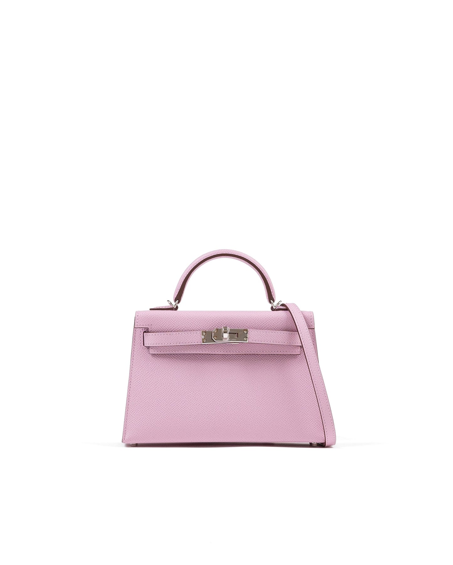 Kelly 20 Sellier Mauve Sylvestre in Epsom Leather with Palladium Hardware