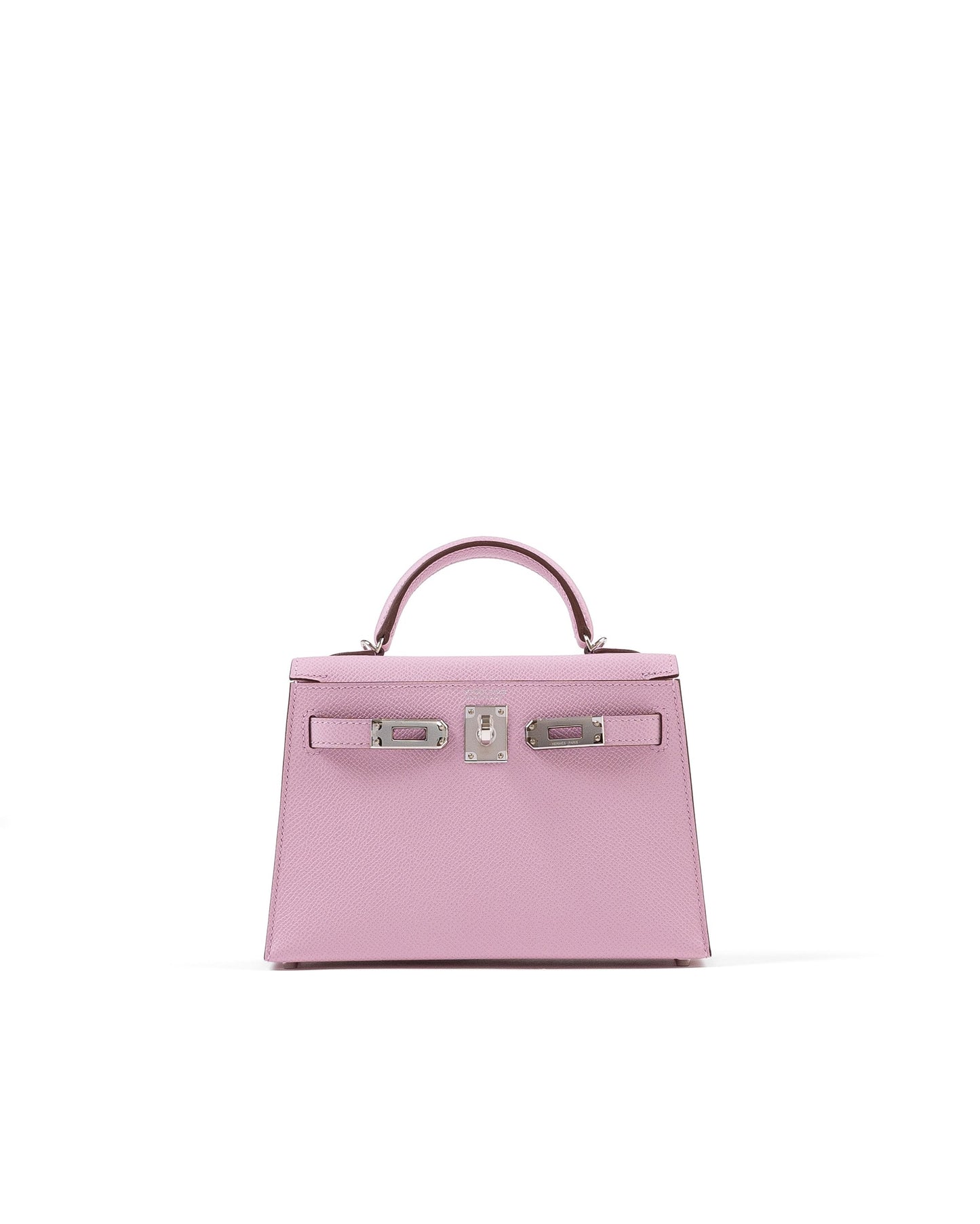 Kelly 20 Sellier Mauve Sylvestre in Epsom Leather with Palladium Hardware