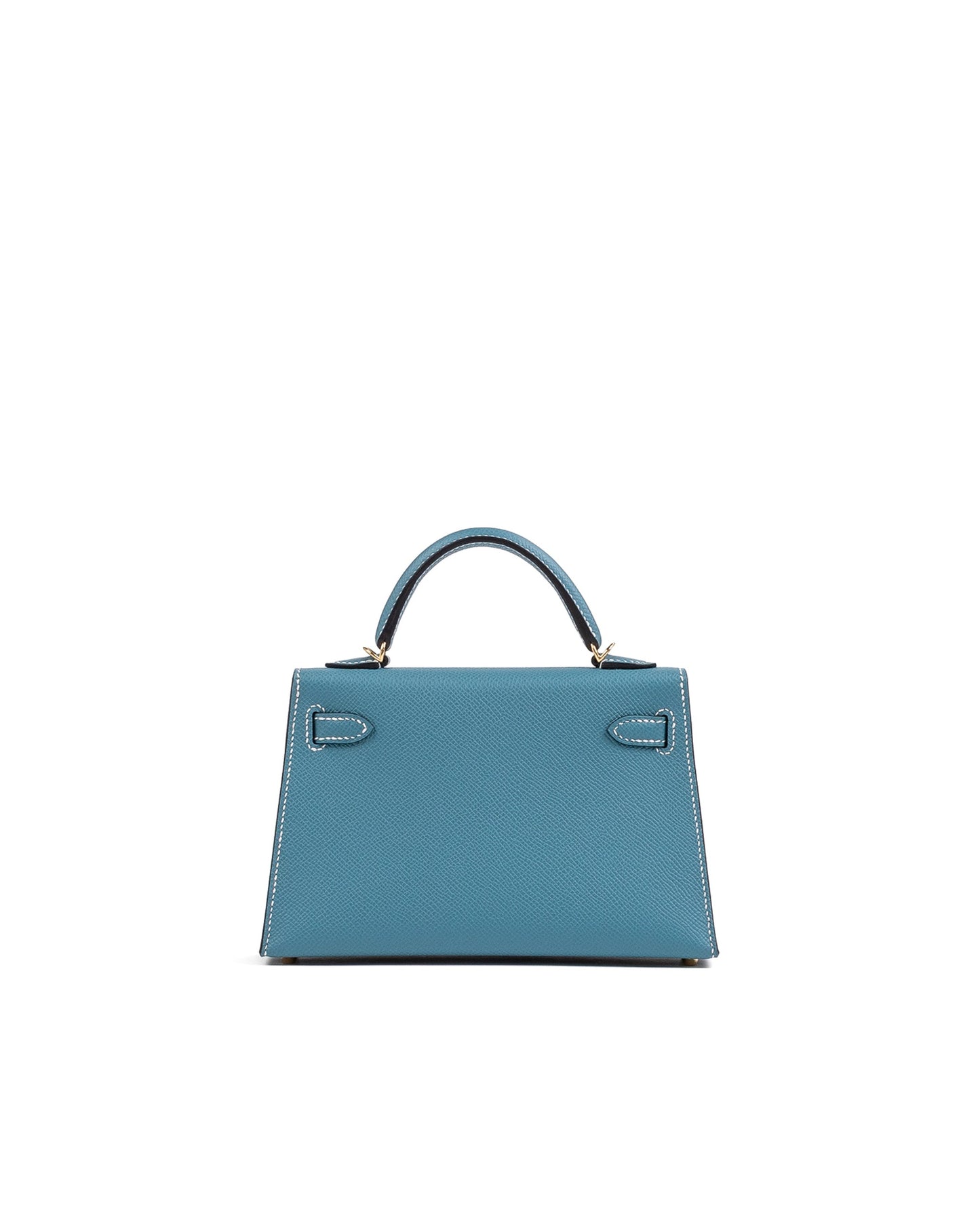 Kelly 20 Blue Jean in Epsom Leather with Gold Hardware