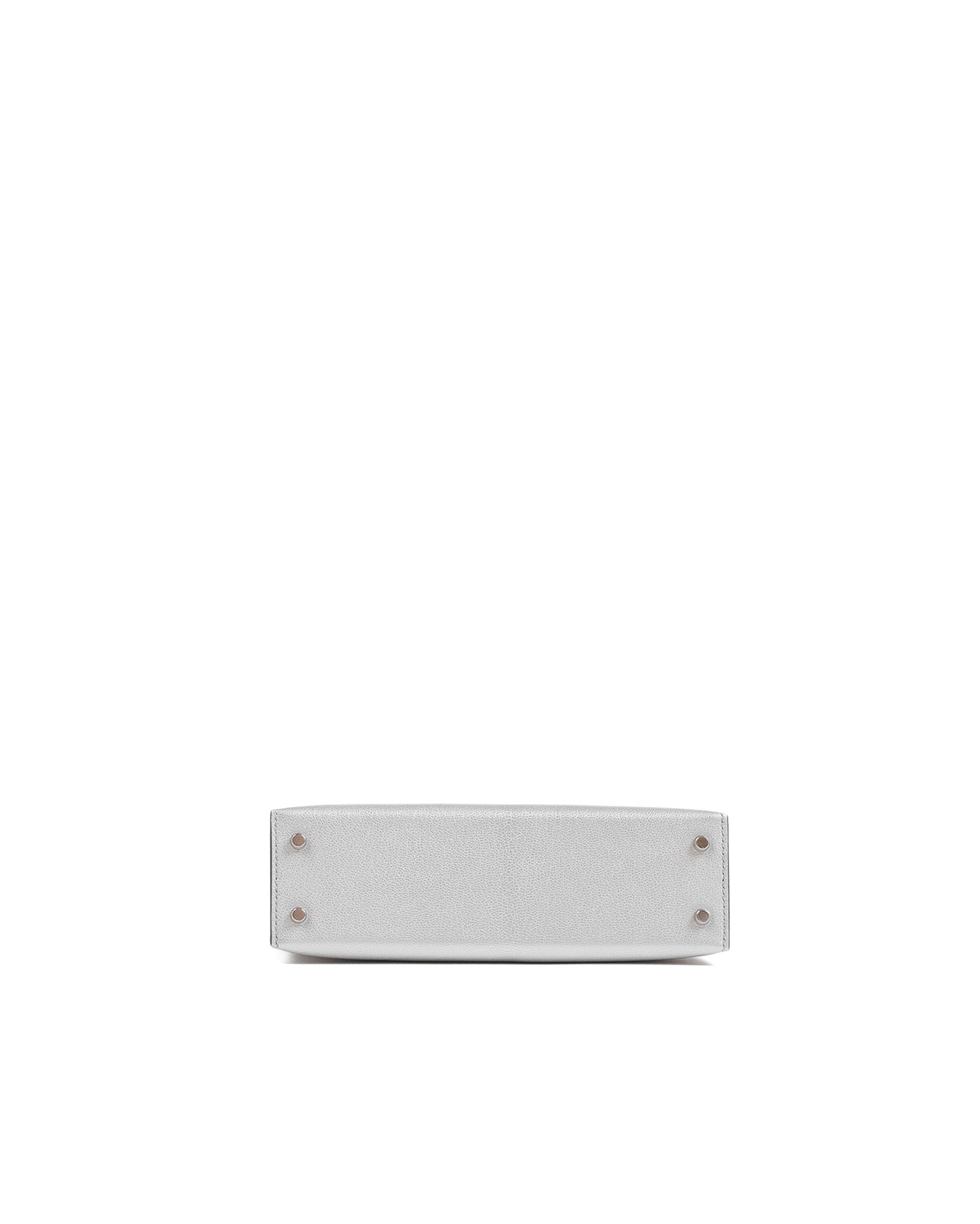 Kelly 20 Argent Silver Metallic in Chevre Leather with Palladium Hardware