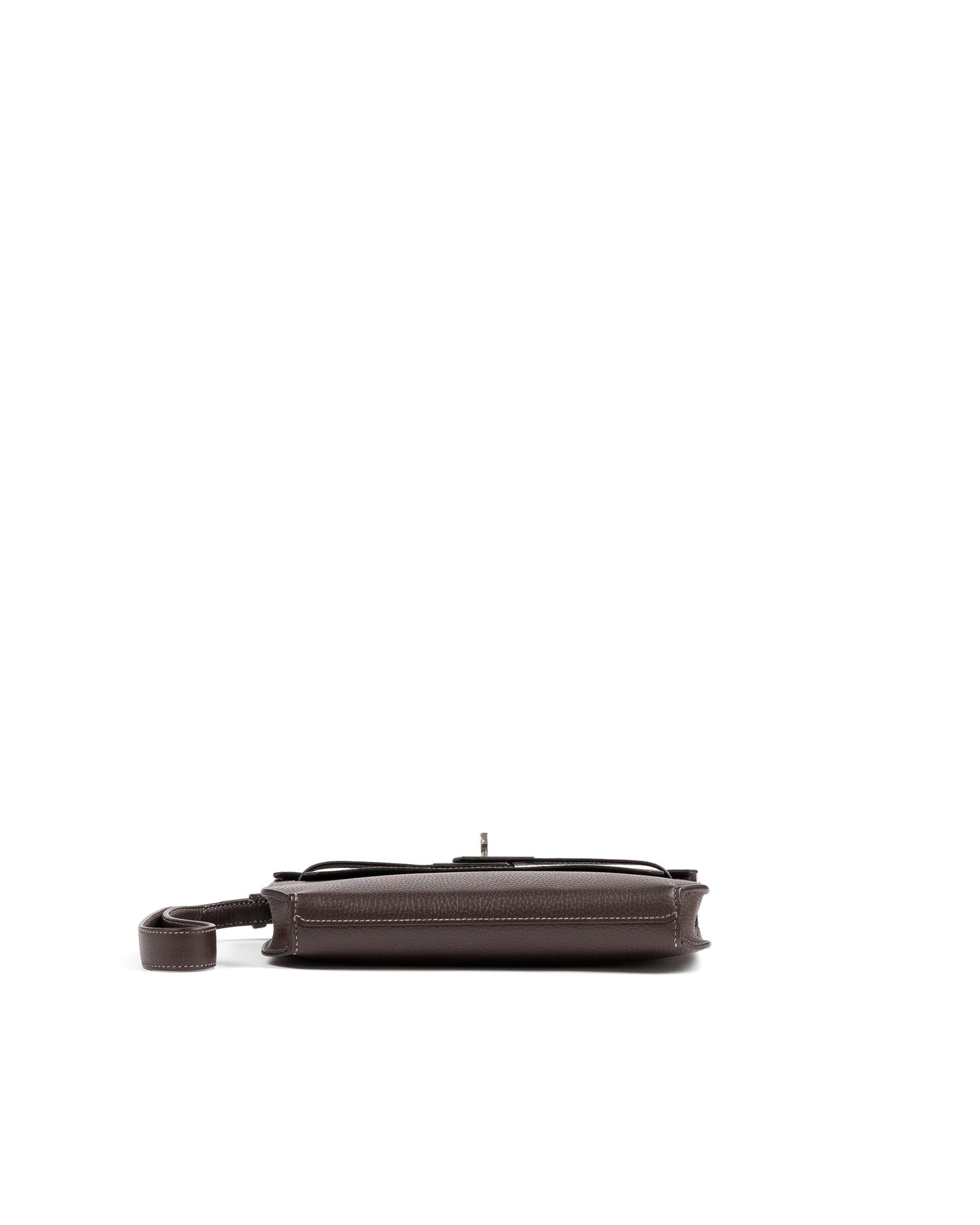 Kelly Depeches Ebene in Galop Leather with Palladium Hardware