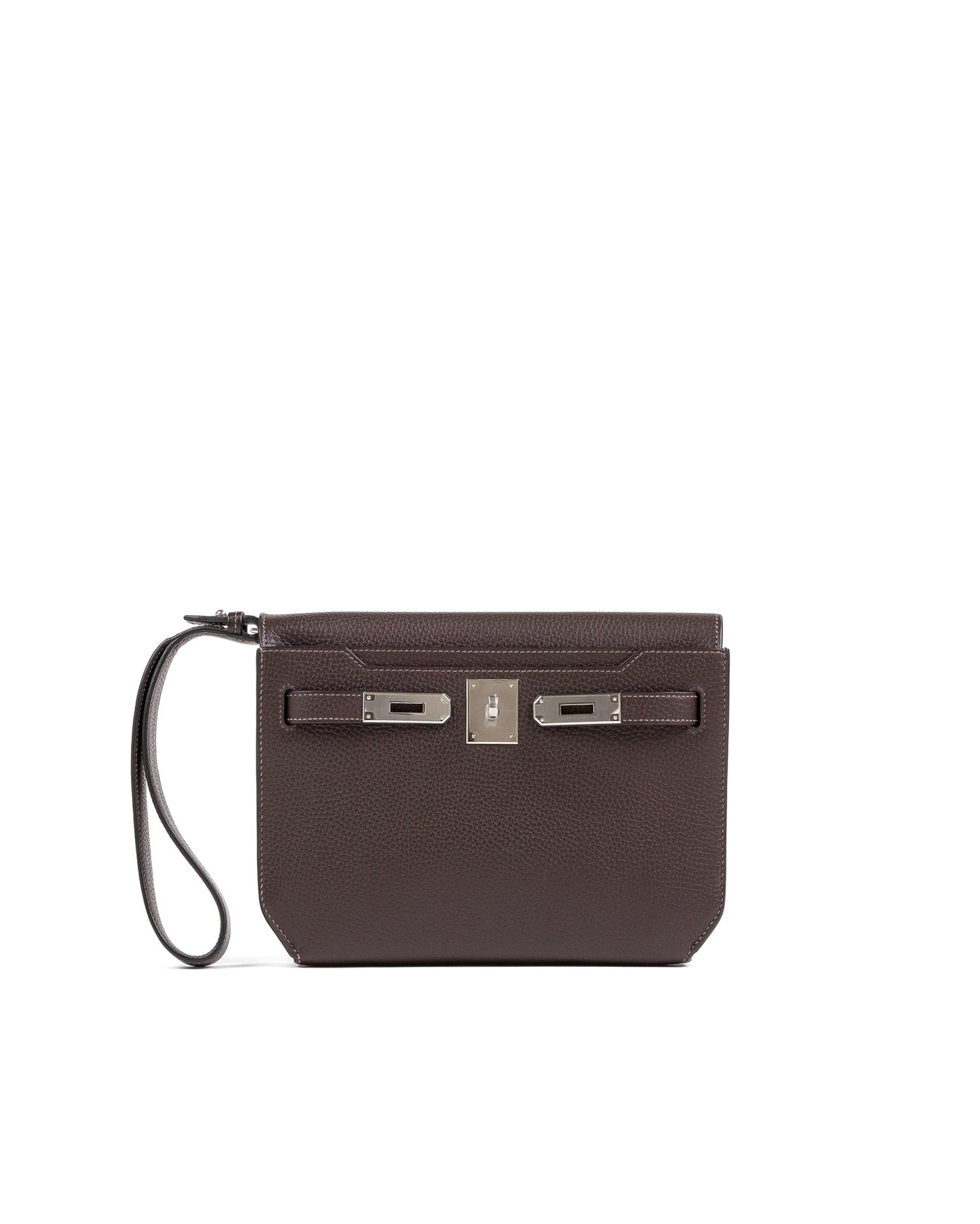 Kelly Depeches Ebene in Galop Leather with Palladium Hardware