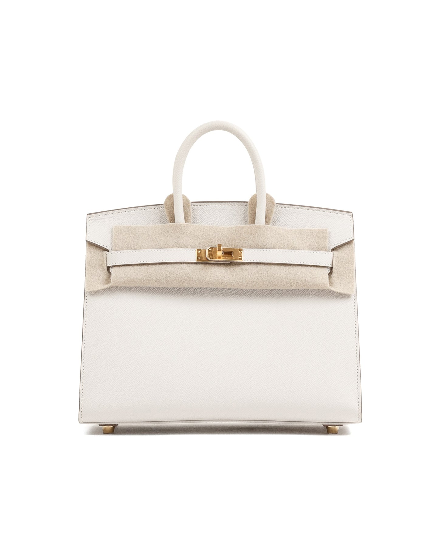 Birkin 25 Gris Pale in Epsom Leather with Gold Hardware