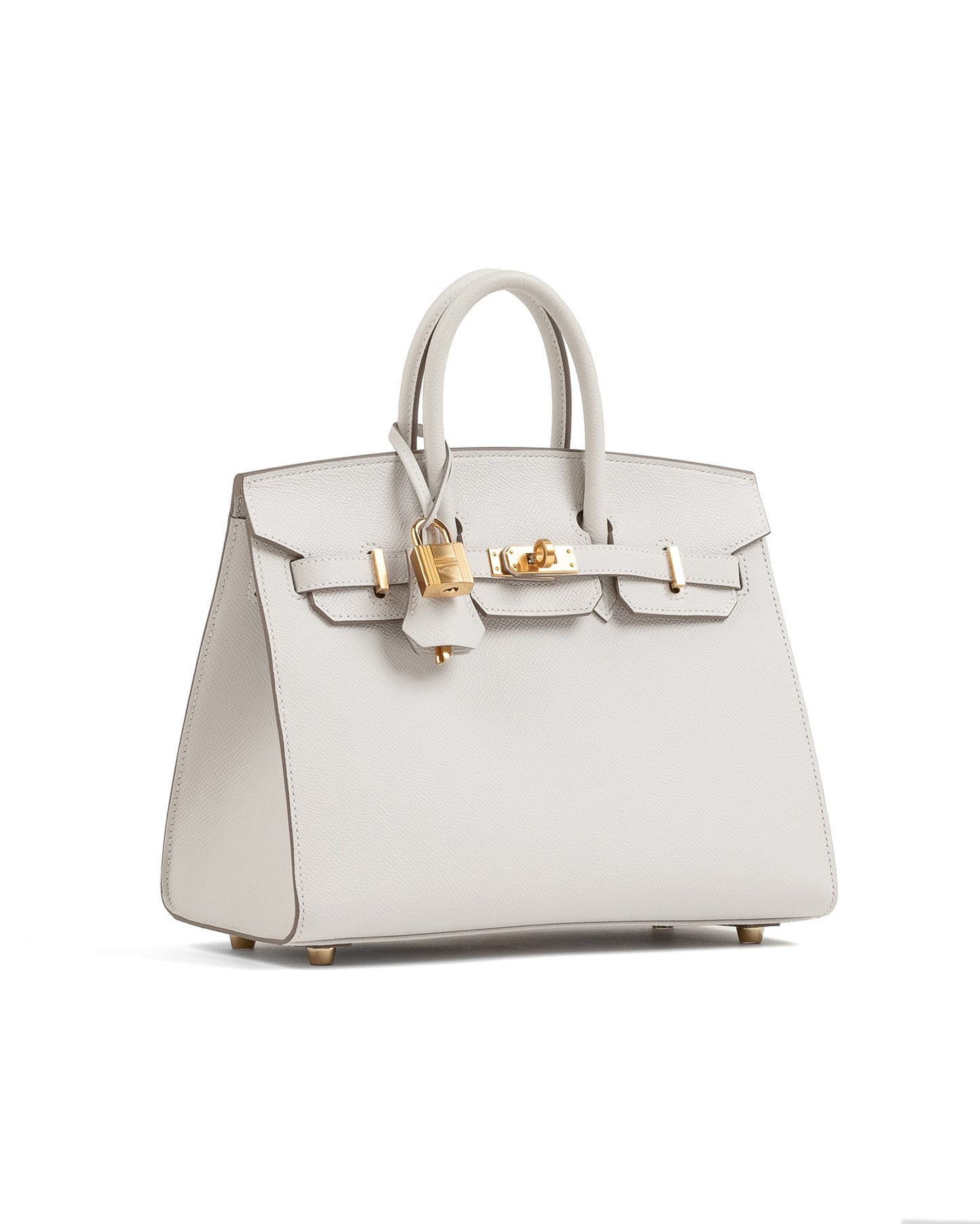 Birkin 25 Gris Pale in Epsom Leather with Gold Hardware