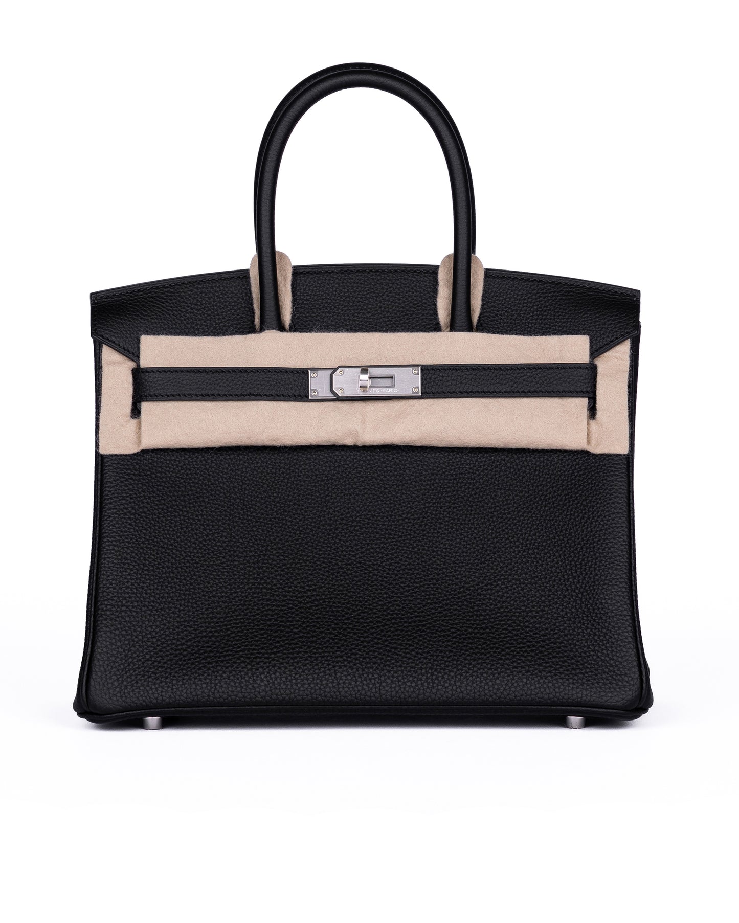 Birkin 30 Black in Togo Leather with Brushed Palladium Hardware