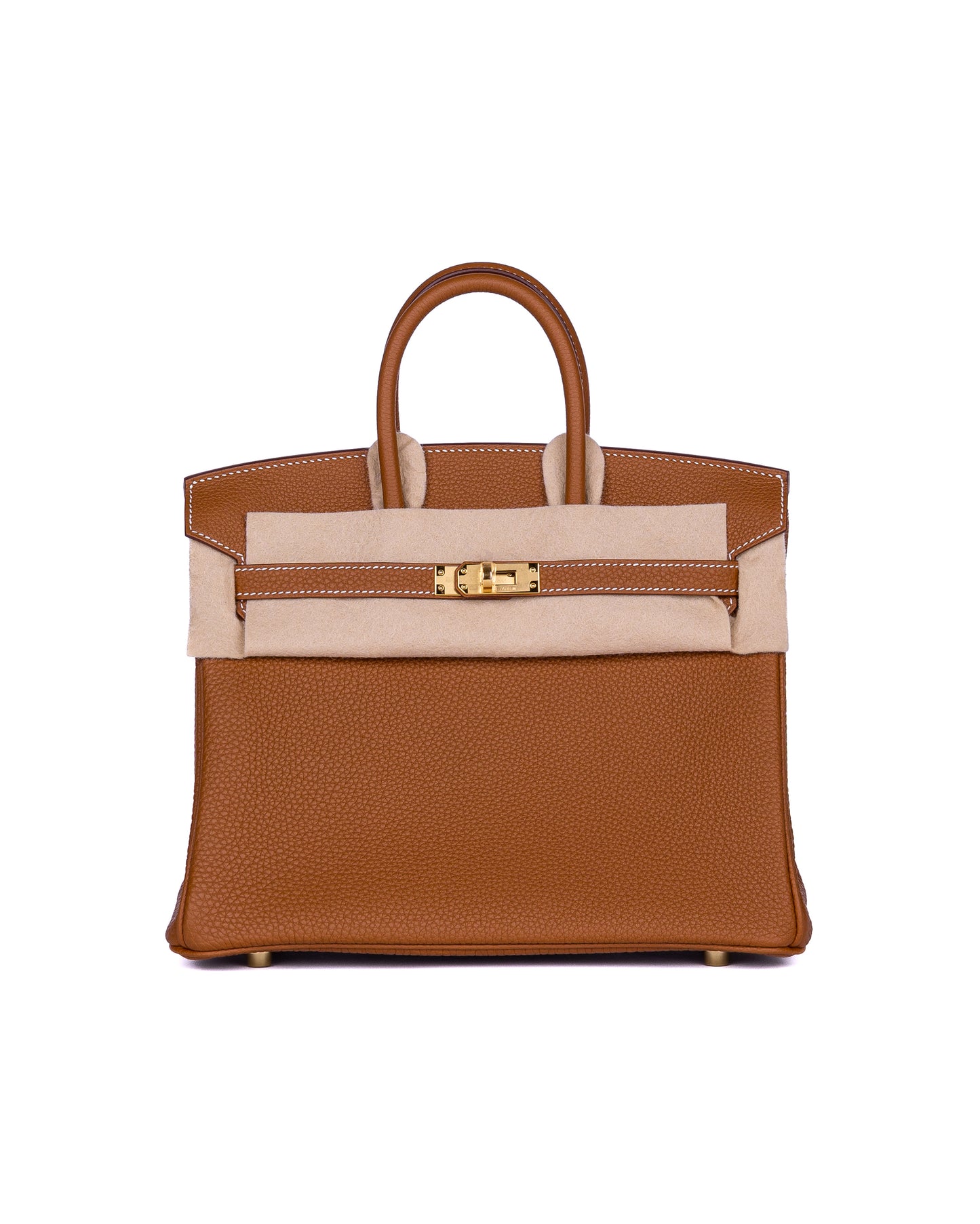 Birkin 25 Gold in Togo Leather with Gold Hardware