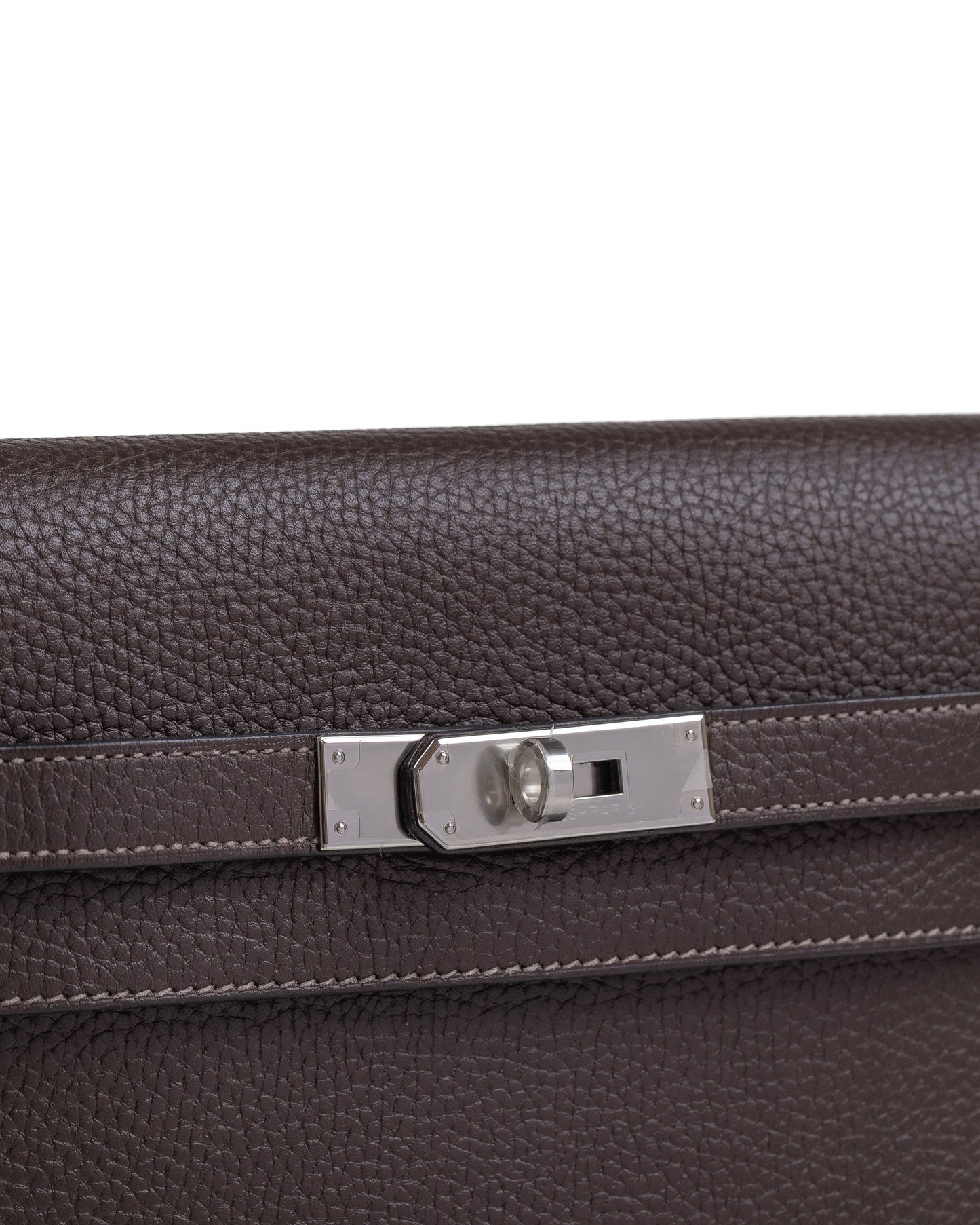 Kelly Depeches Ebene in Galop Leather with Palladium Hardware