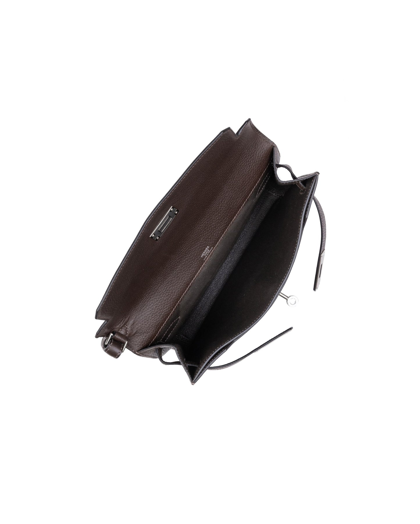Kelly Depeches Ebene in Galop Leather with Palladium Hardware