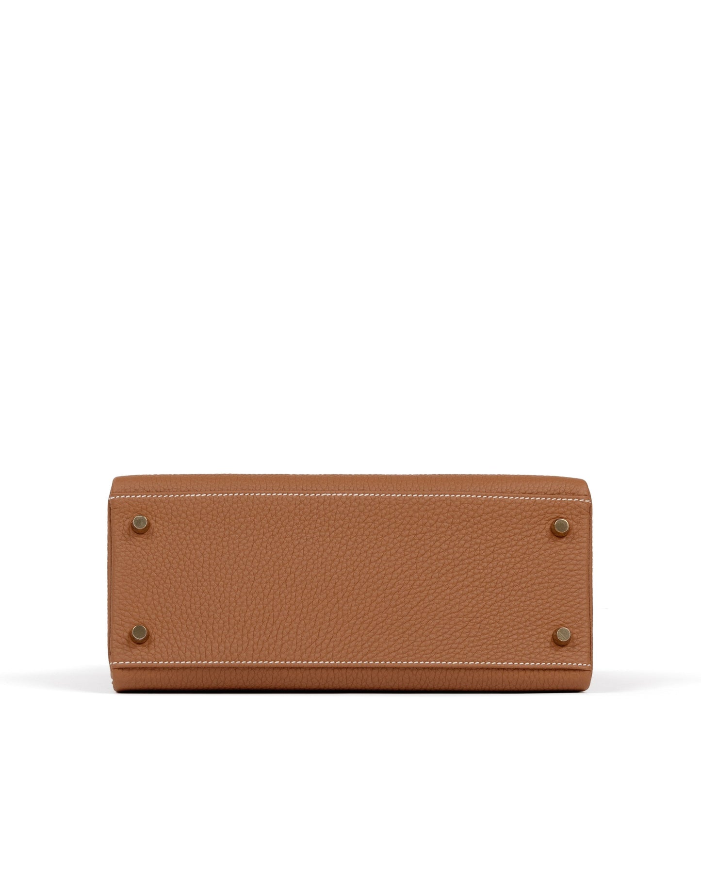 Kelly 28 Gold in Togo Leather with Gold Hardware
