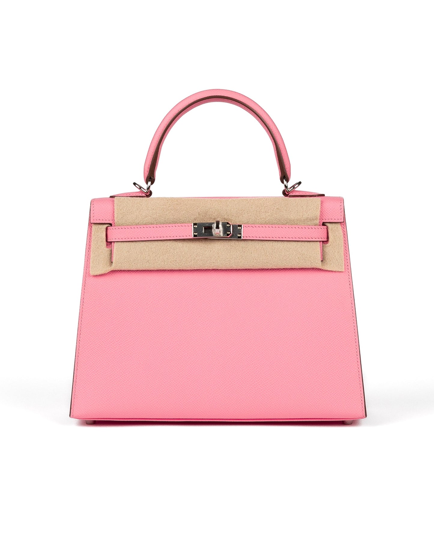 Kelly 25 Rose Confetti in Epsom Leather with Palladium Hardware