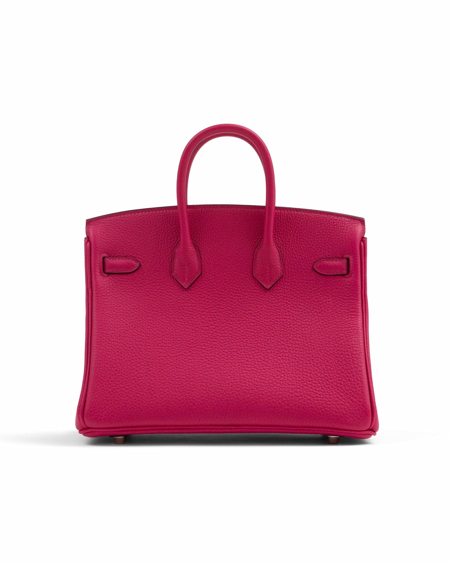 Birkin 25 Rose Mexico in Togo Leather with Palladium Hardwar