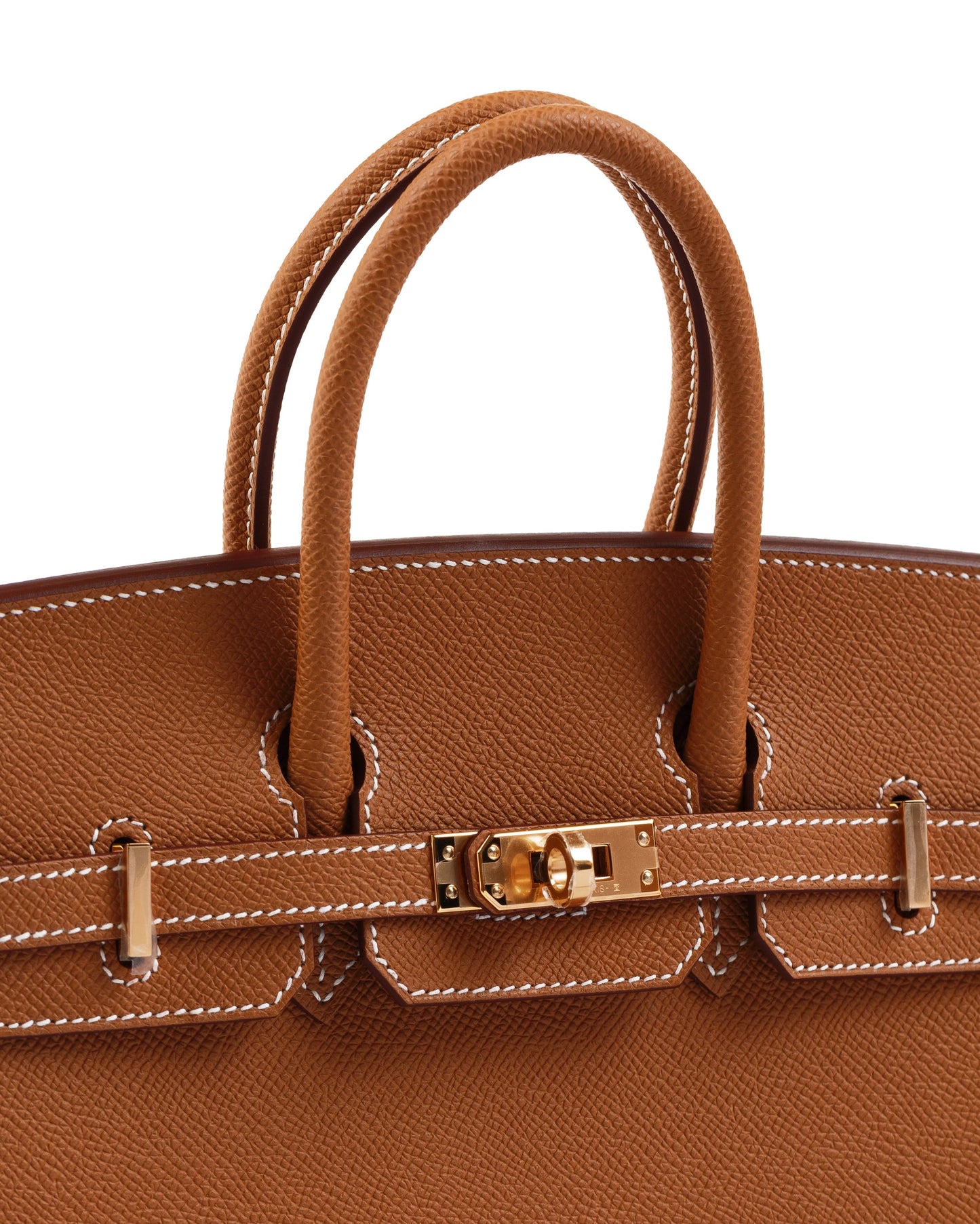 Birkin 25 Sellier Gold in Epsom Leather with Gold Hardware