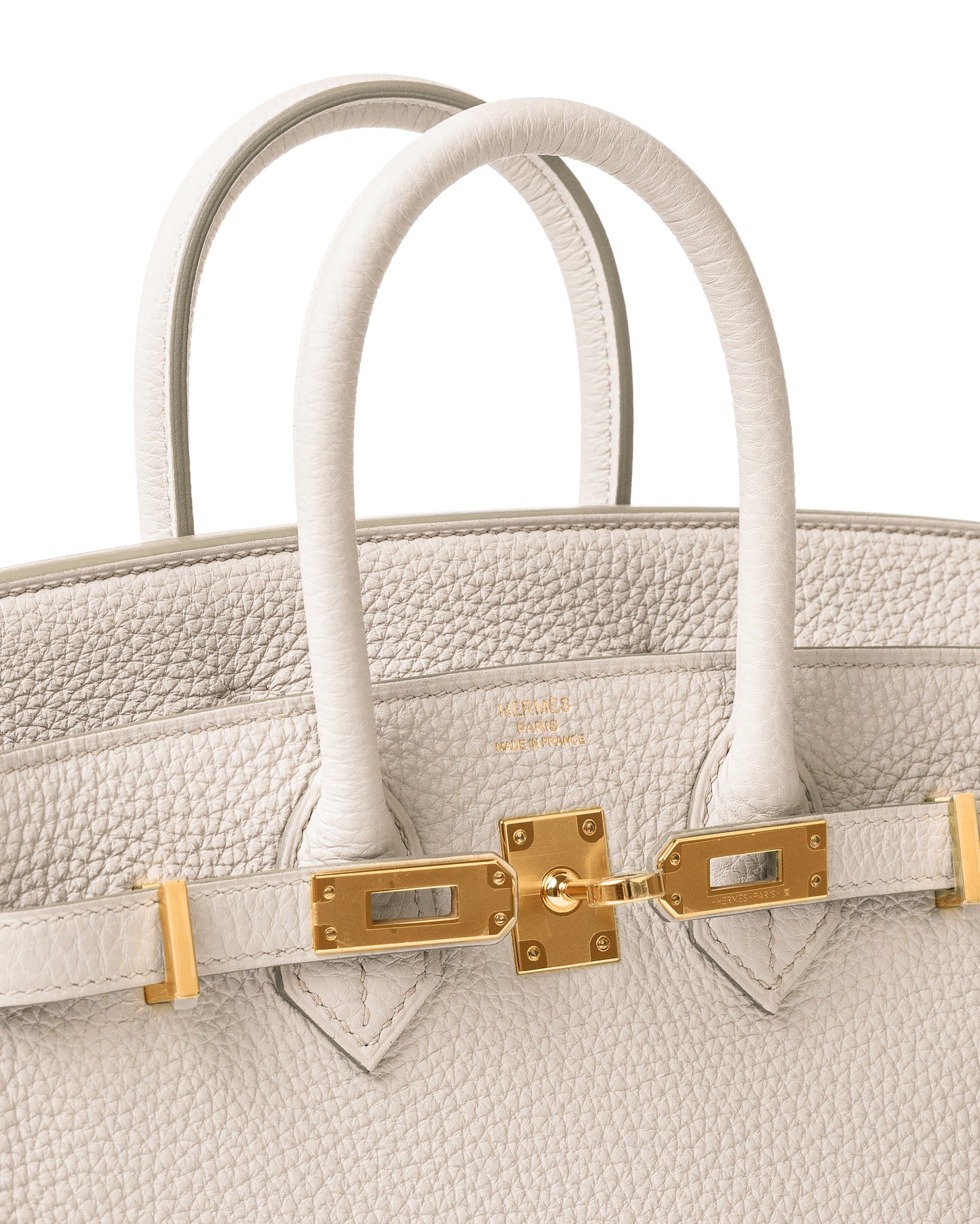 Birkin 25 Beton Togo with Gold Hardware