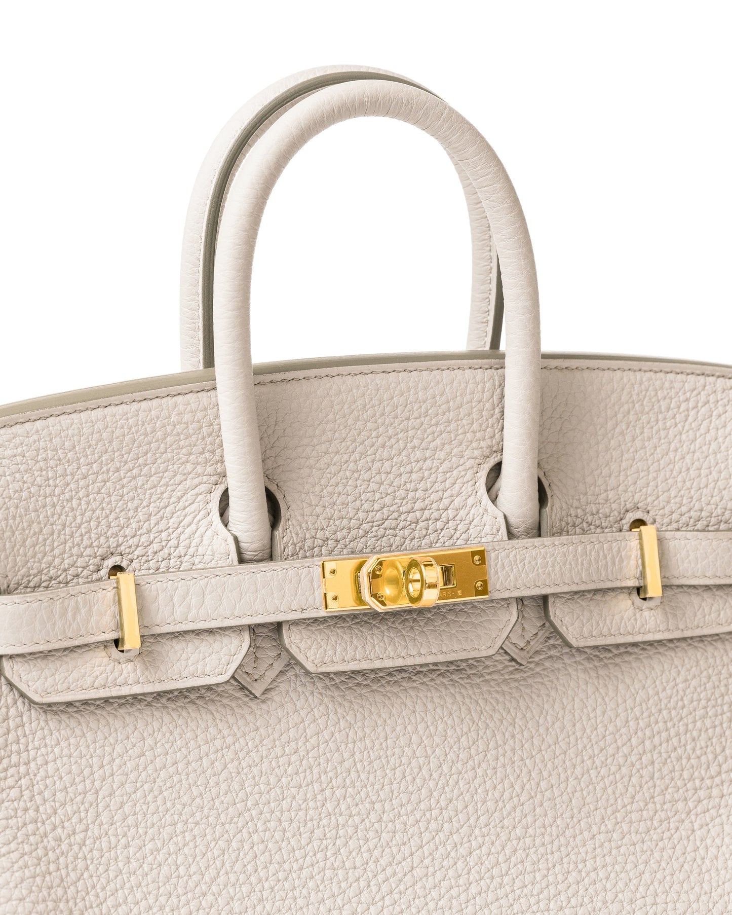 Birkin 25 Beton Togo with Gold Hardware