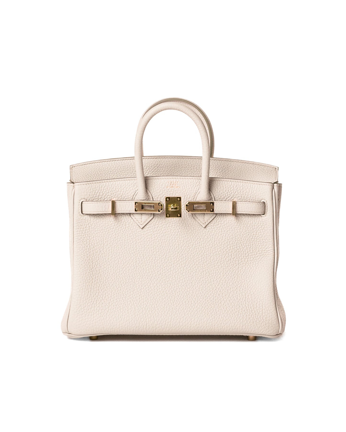 Birkin 25 Beton Togo with Gold Hardware