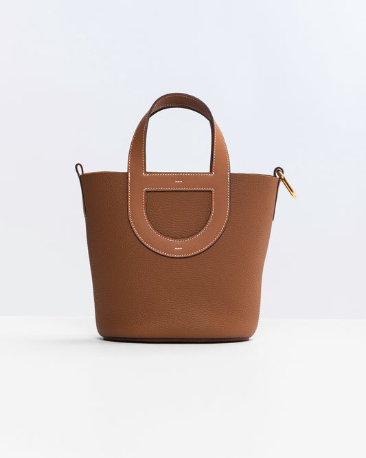 In-the-Loop Gold in Taurillon Clemence leather with Gold Hardware