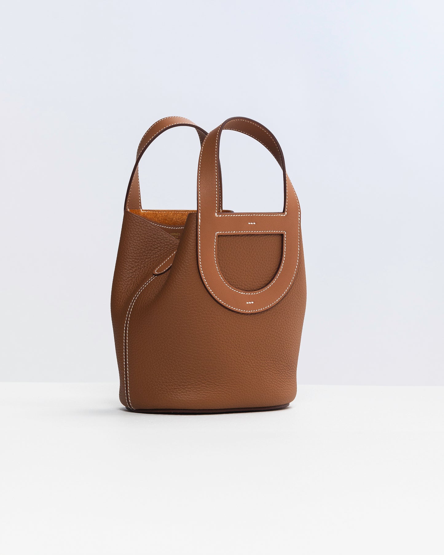 In-the-Loop Gold in Taurillon Clemence leather with Gold Hardware