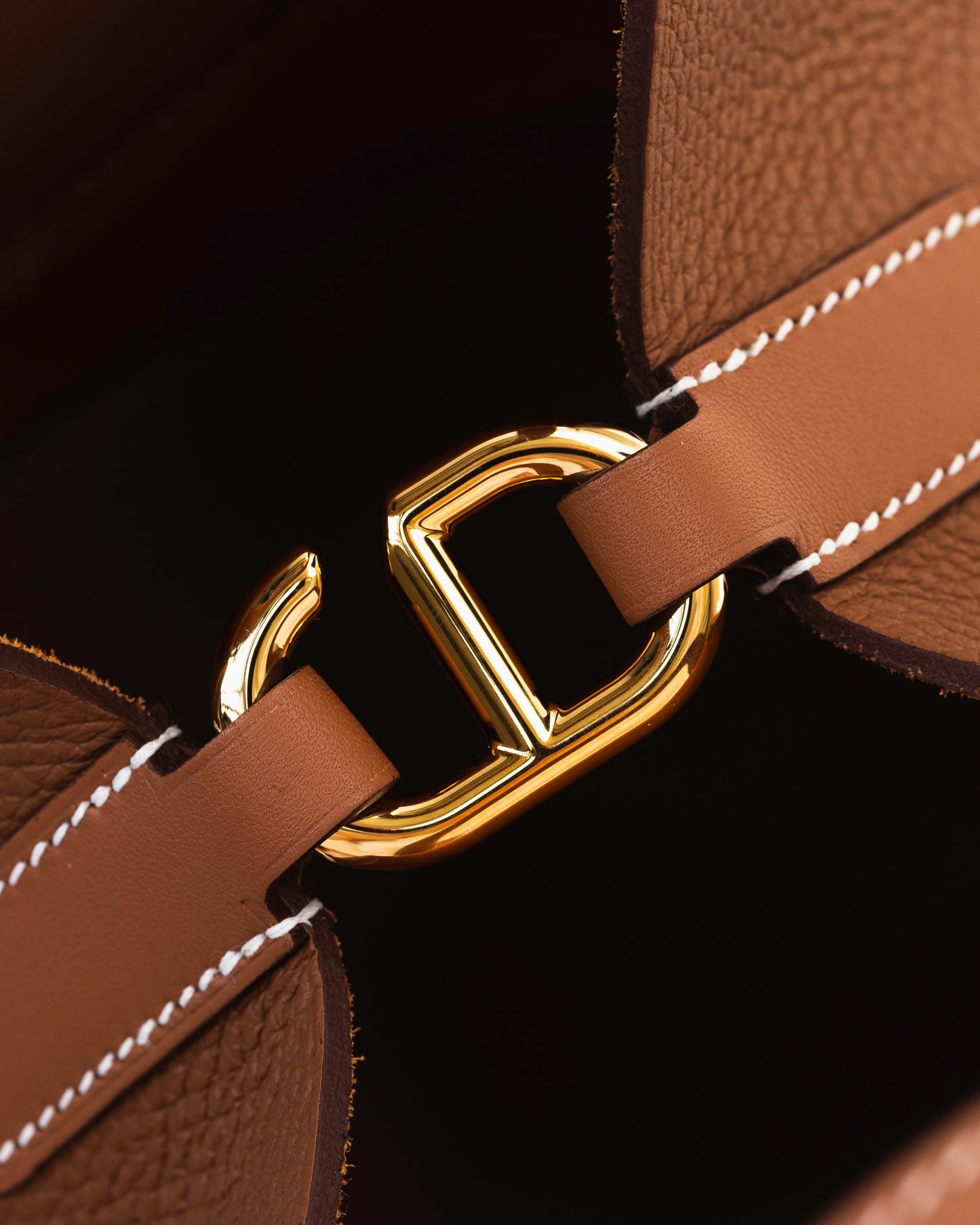 In-the-Loop Gold in Taurillon Clemence leather with Gold Hardware
