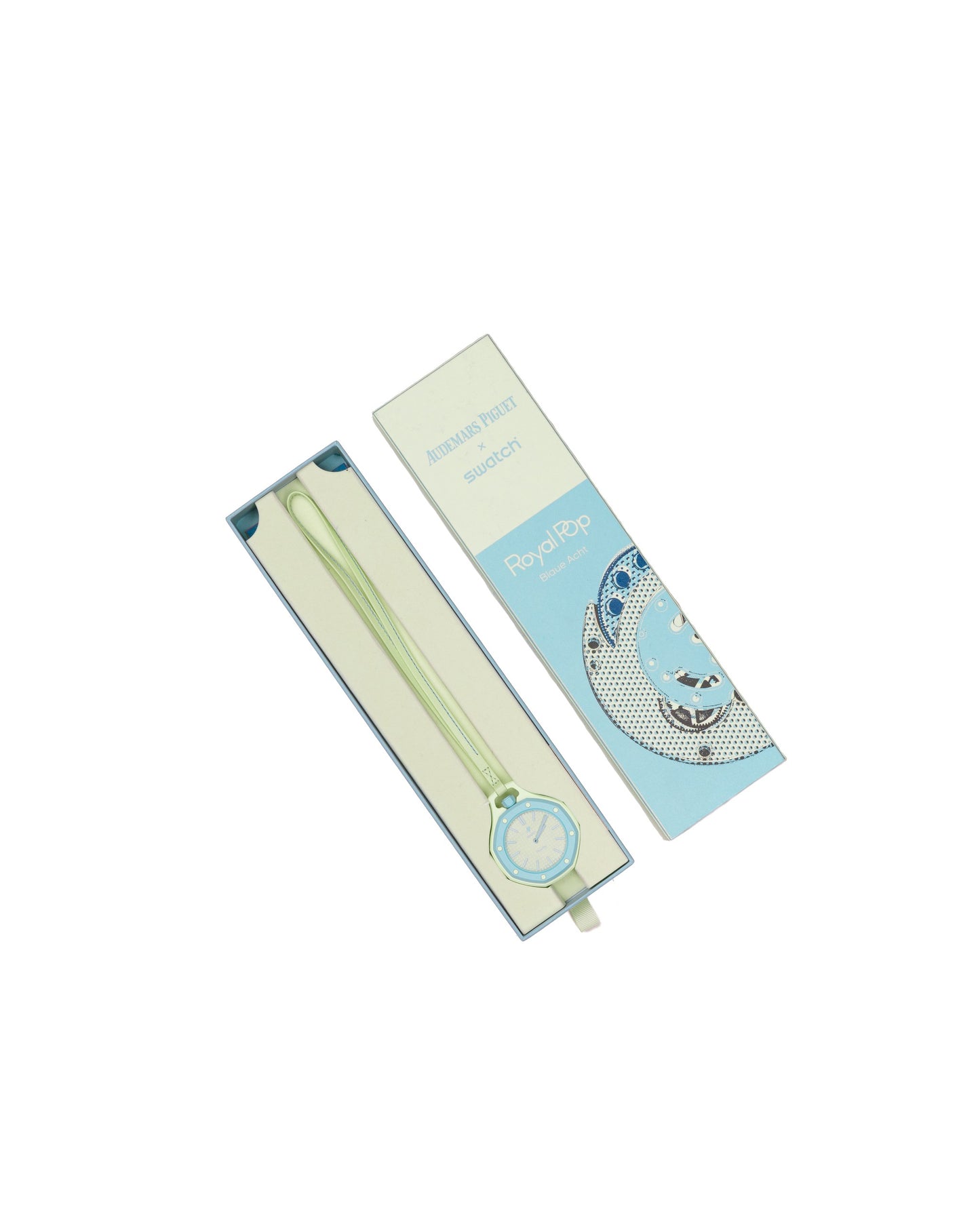 Swatch x Audemars Piguet Royal Pop Blaue Acht Watch Lime Green