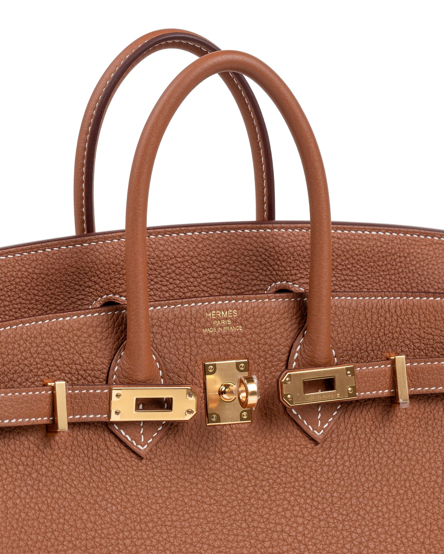 Birkin 25 Gold in Togo Leather with Gold Hardware