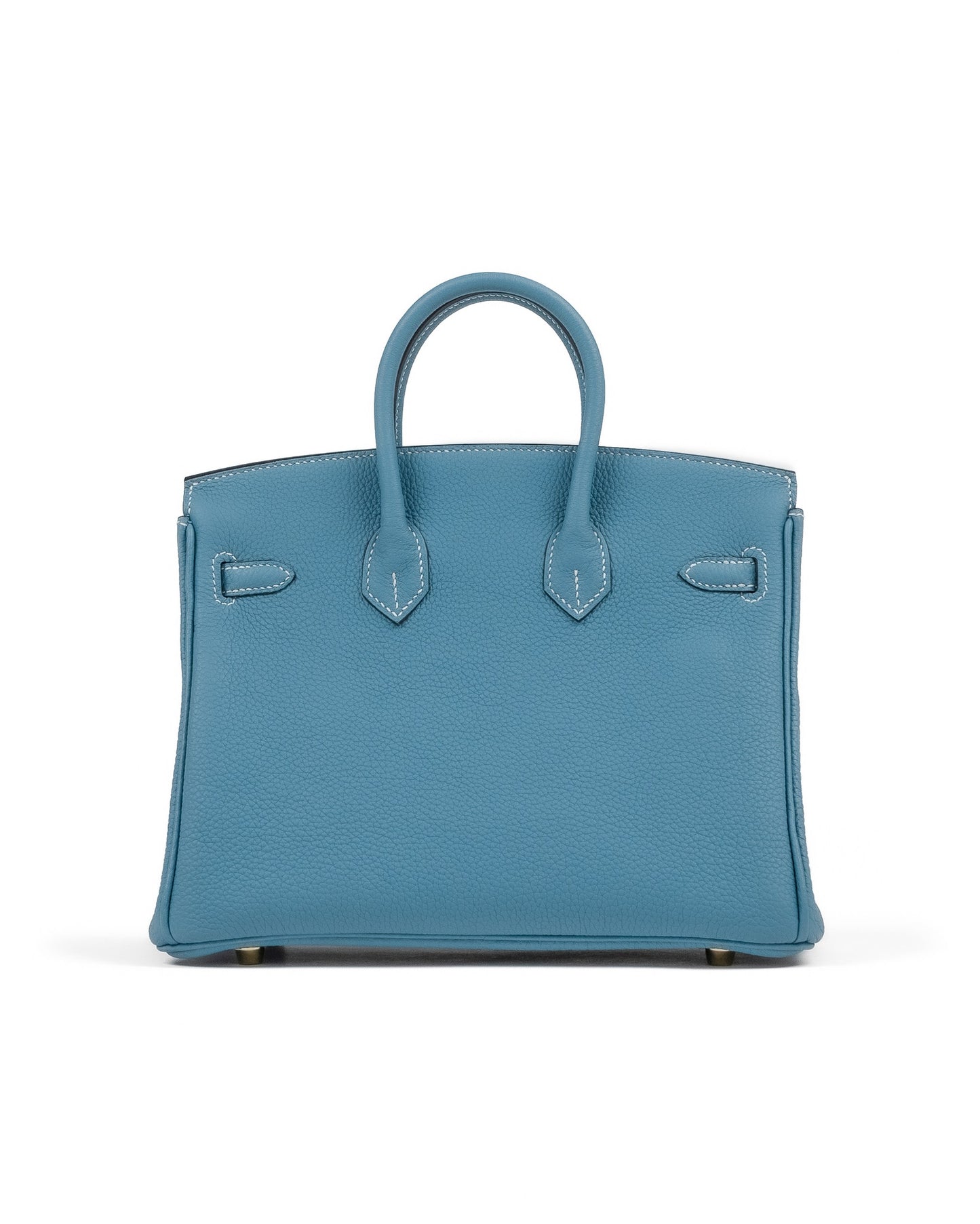 Birkin 25 Blue Jean in Togo Leather with Gold Hardware