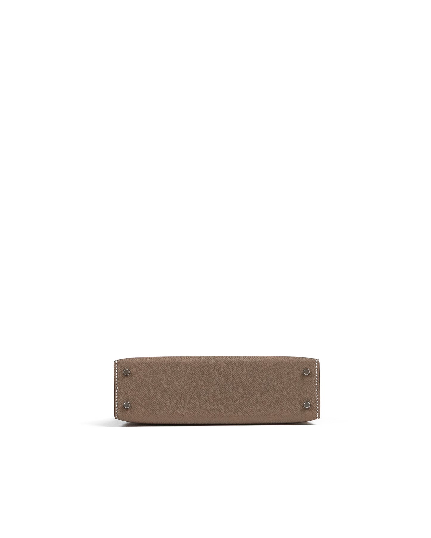 Kelly 20 Sellier in Etoupe Epsom Leather with Palladium Hardware