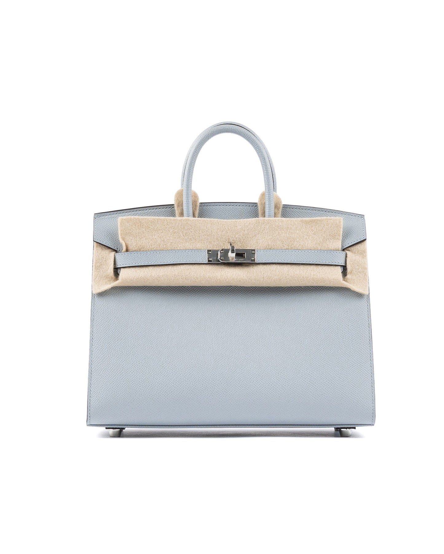 Birkin 25 Blue Glacier in Epsom Leather with Palladium Hardware