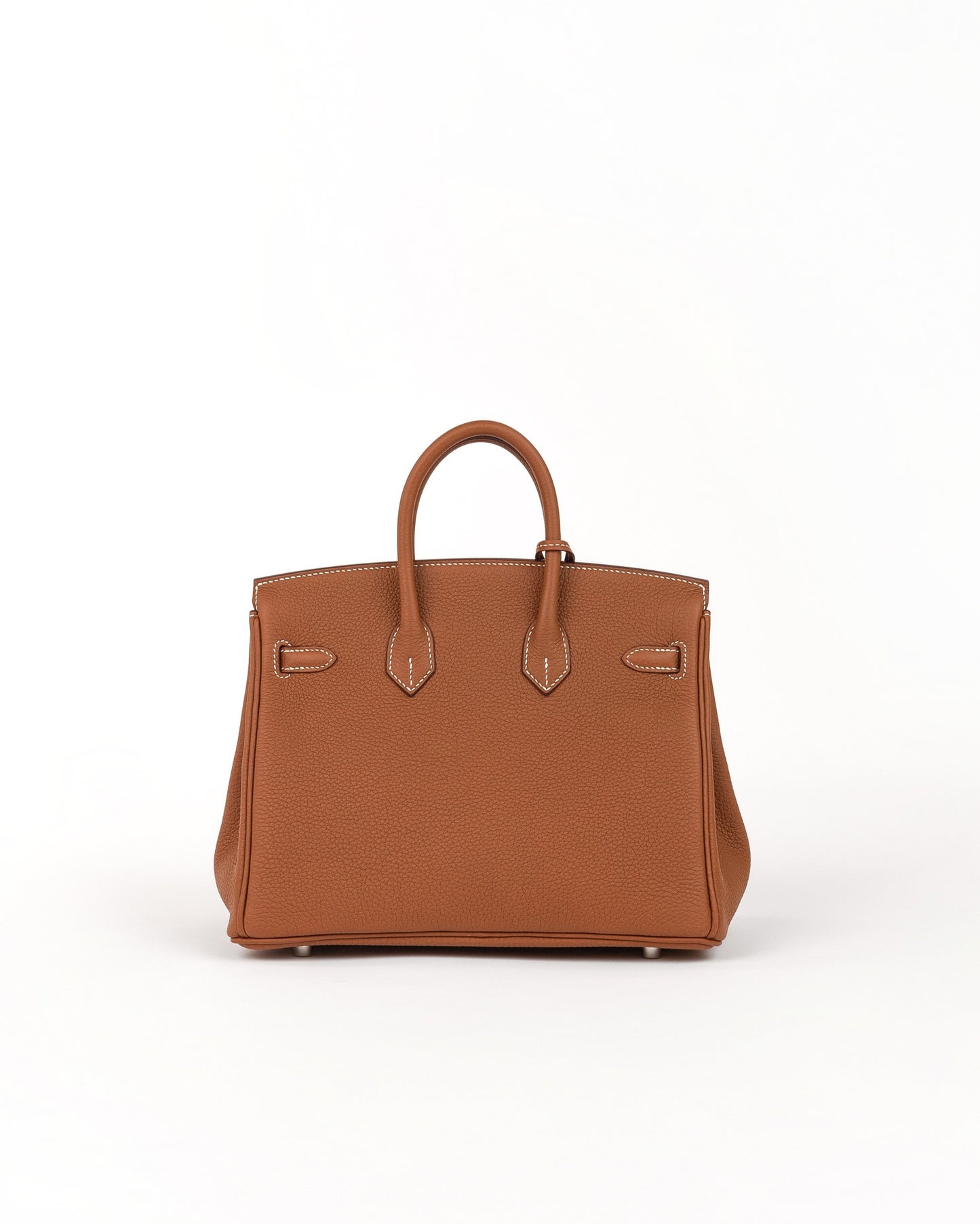 Birkin 25 in Gold Togo with Palladium Hardware