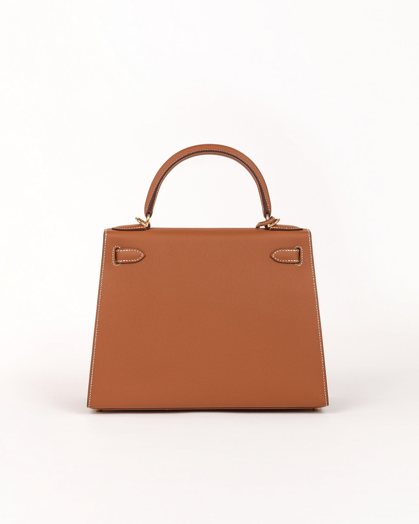 Kelly 28 Gold in Epsom Leather with Gold Hardware