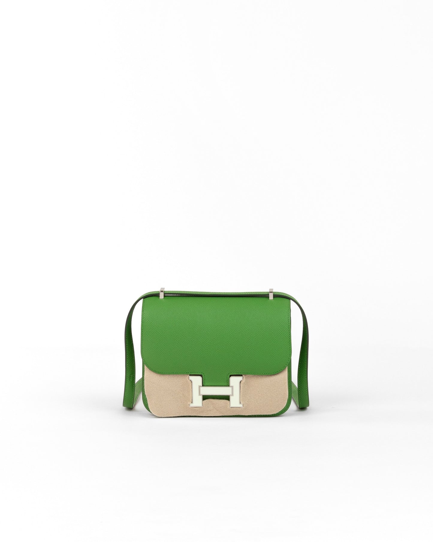Constance 18 Vert Yucca in Epsom Leather with Vert Fizz Hardware