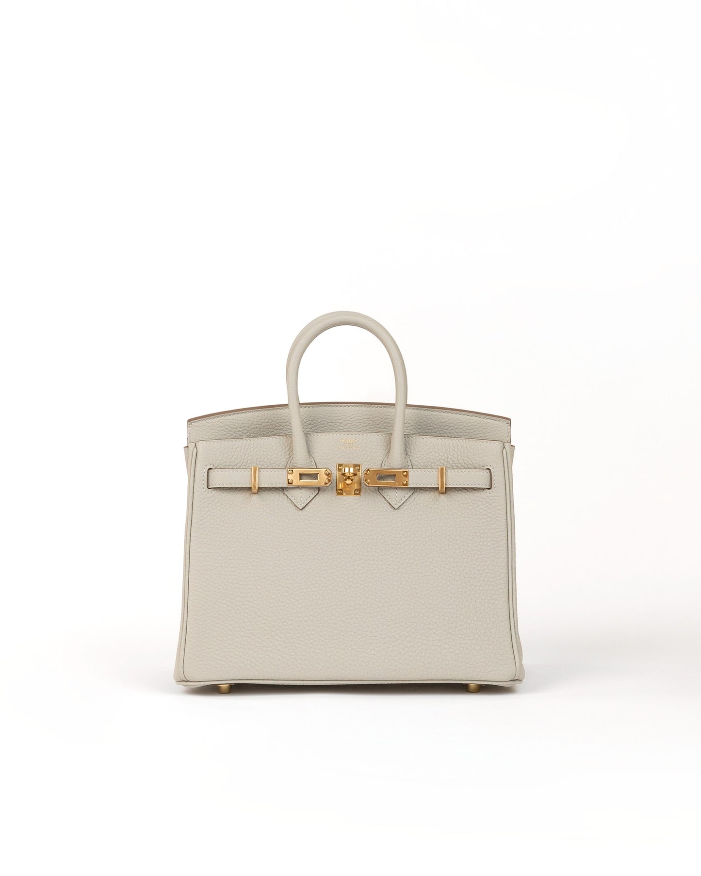 Birkin 25cm Gris Perle Togo with Gold Hardware