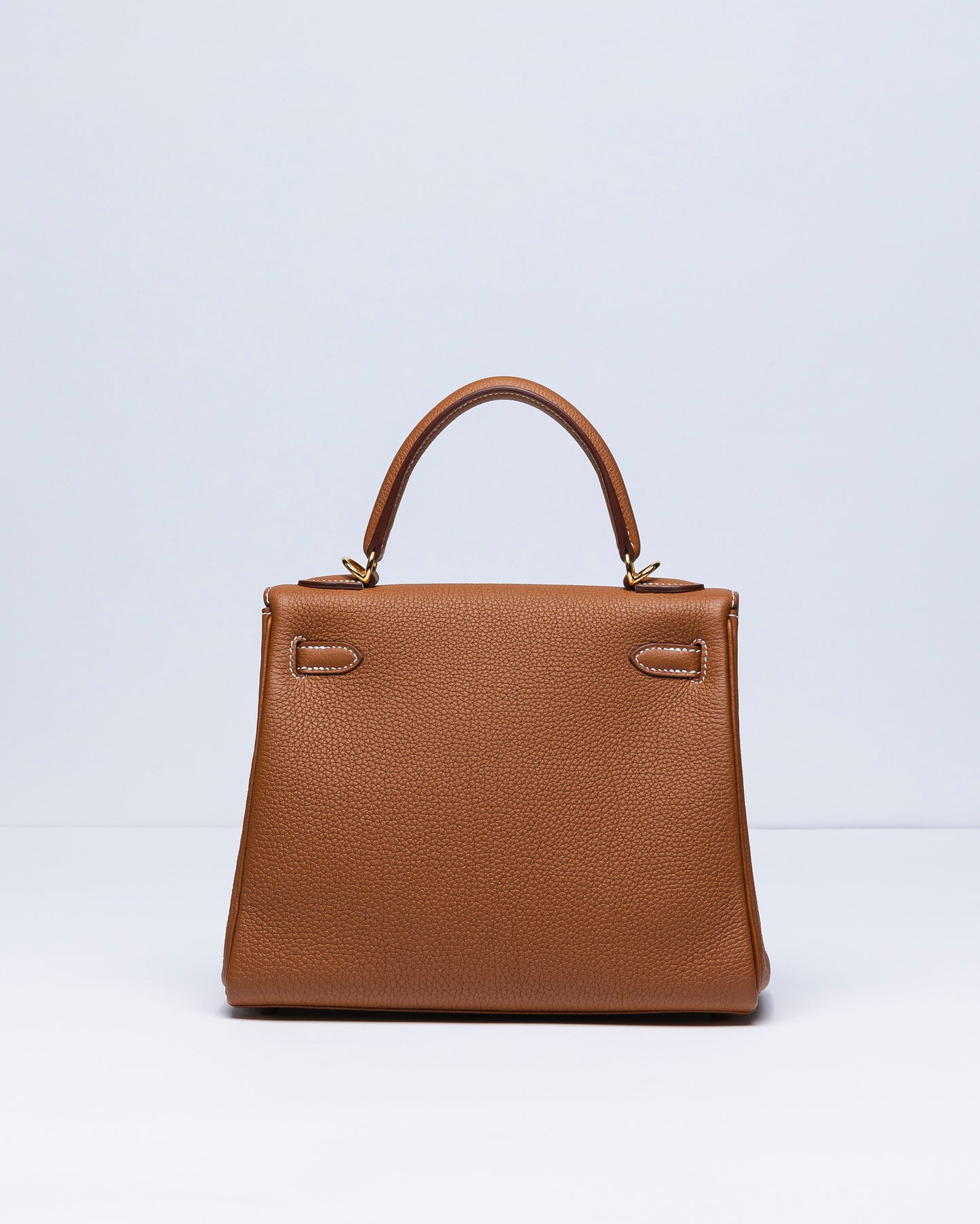 Kelly 25 Gold Togo Leather with Gold Hardware