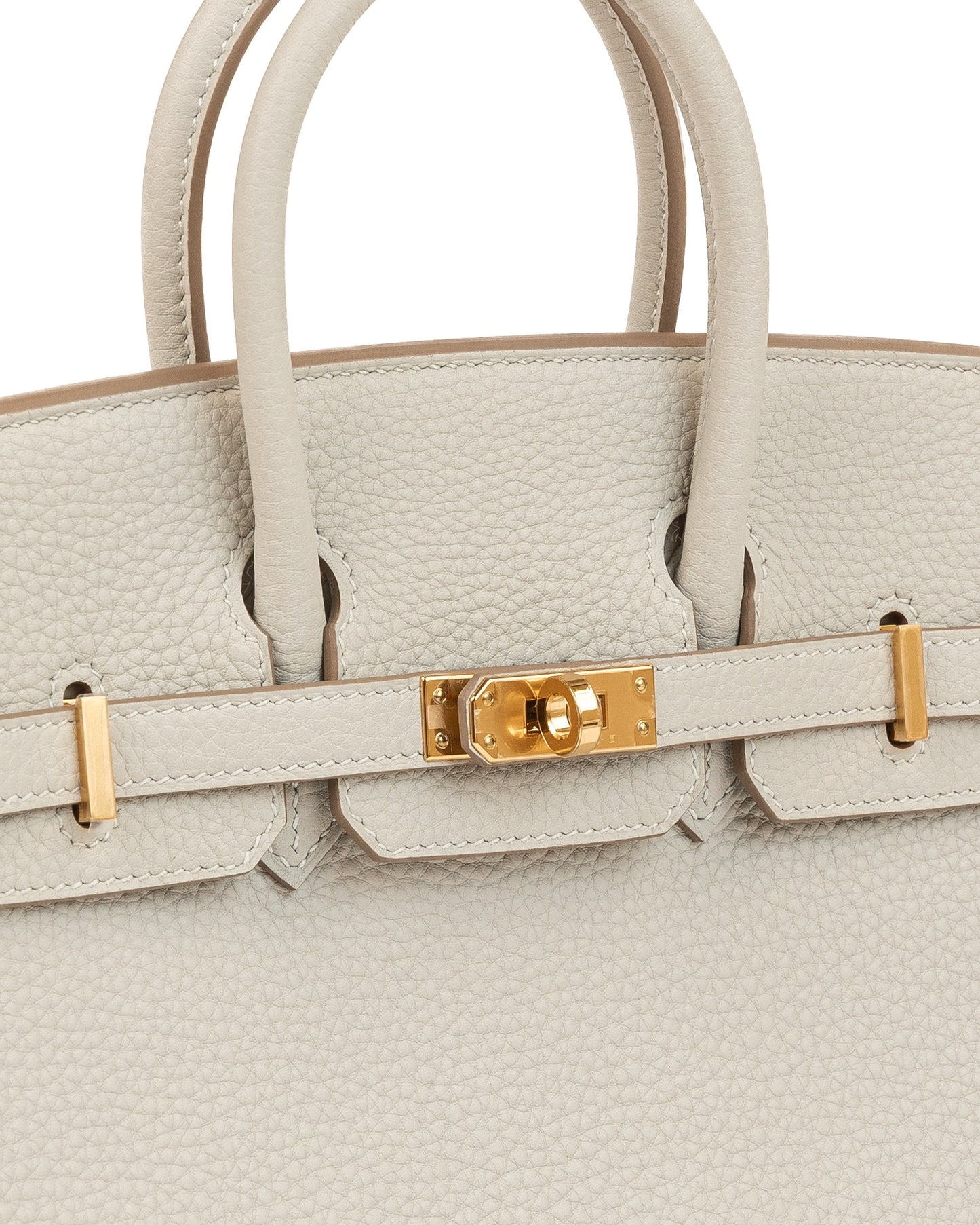 Birkin 25cm Gris Perle Togo with Gold Hardware