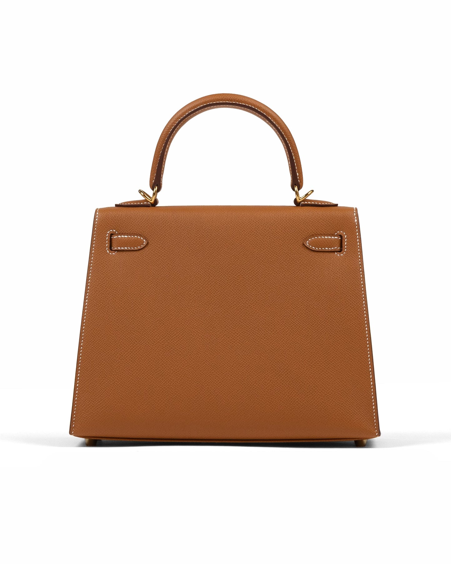 Kelly 25 Gold in Epsom Leather with Gold Hardware