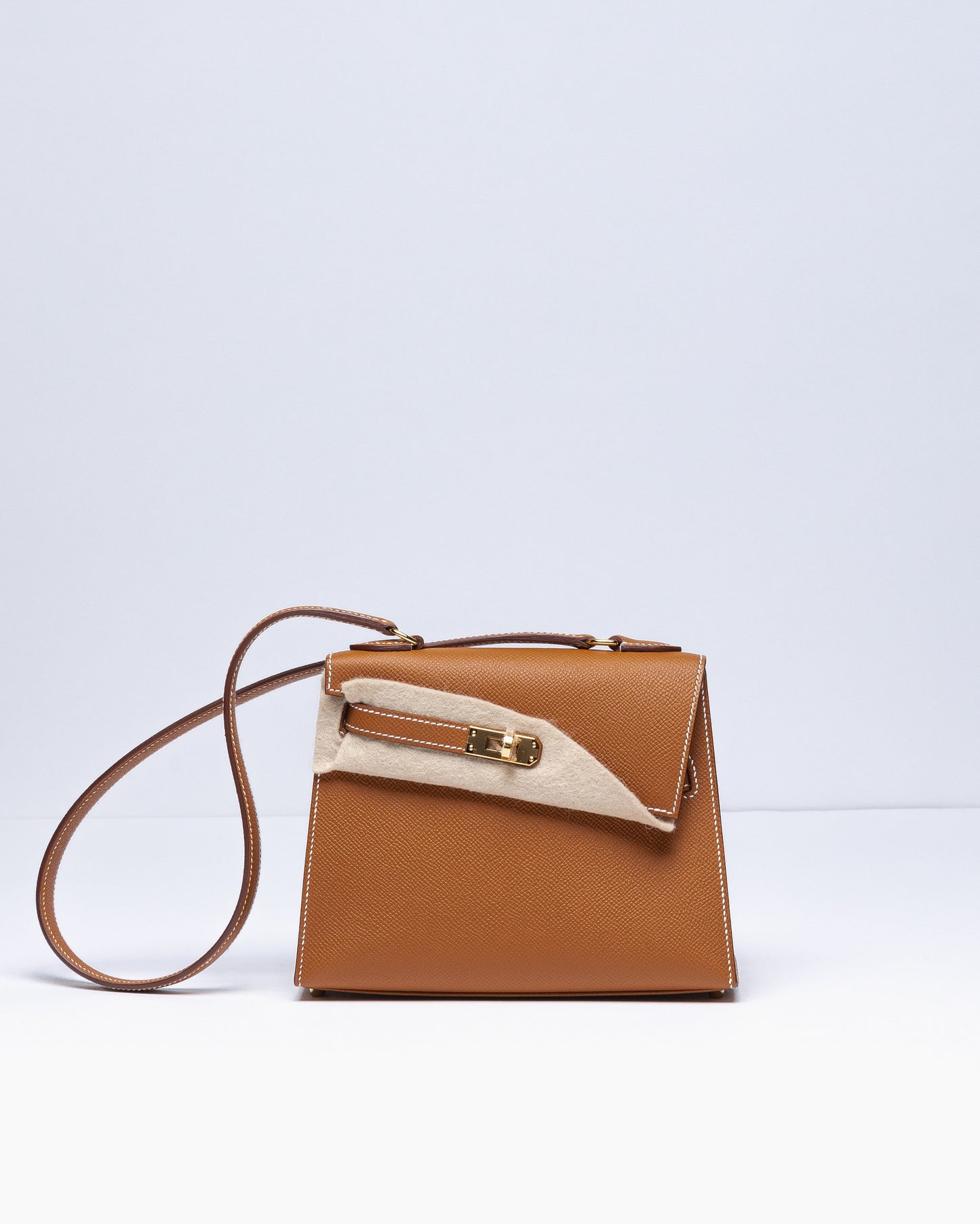 Kelly Desordre Gold in Epsom Leather with Gold Hardware