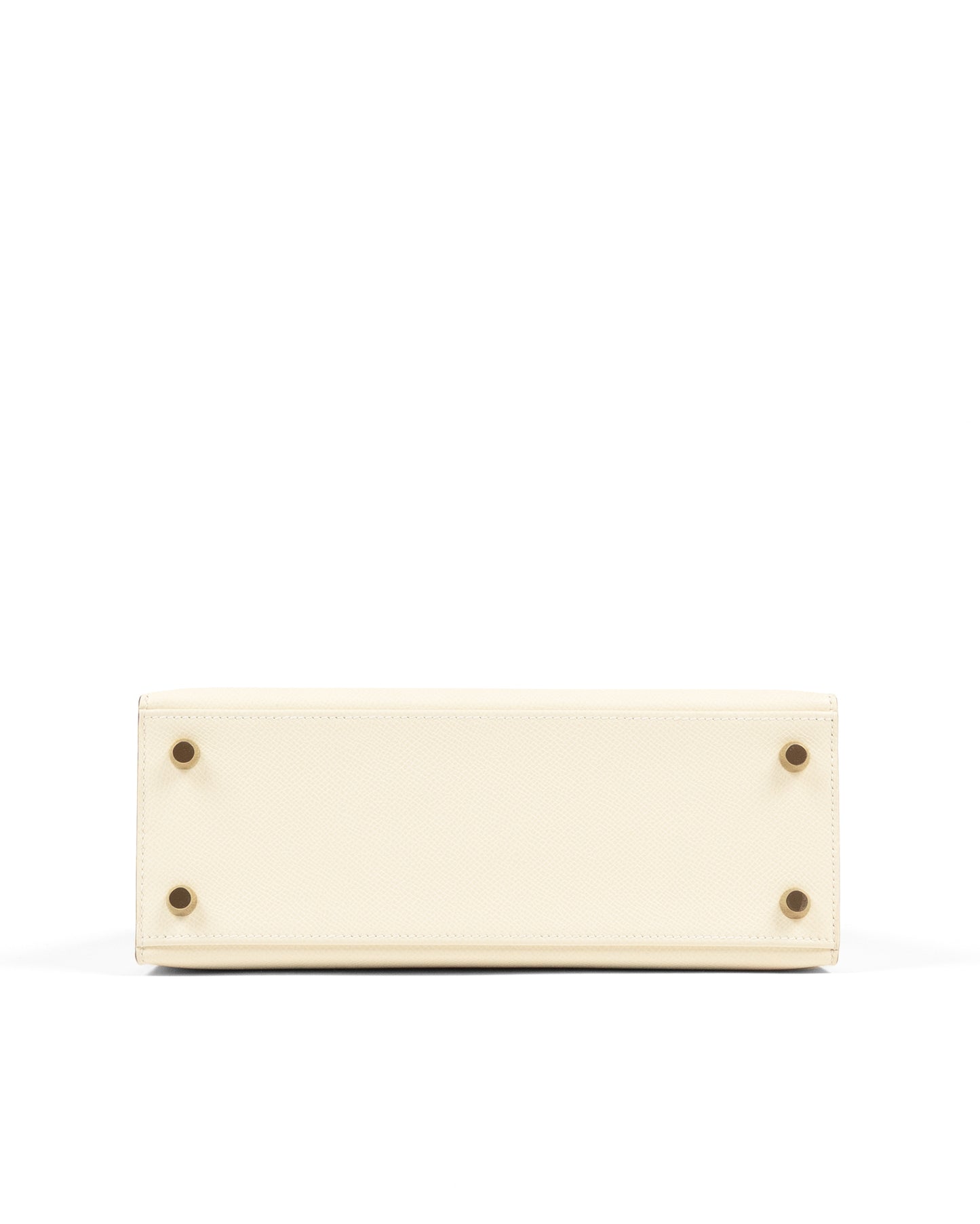 Kelly 25cm Nata Epsom Leather with Gold Hardware