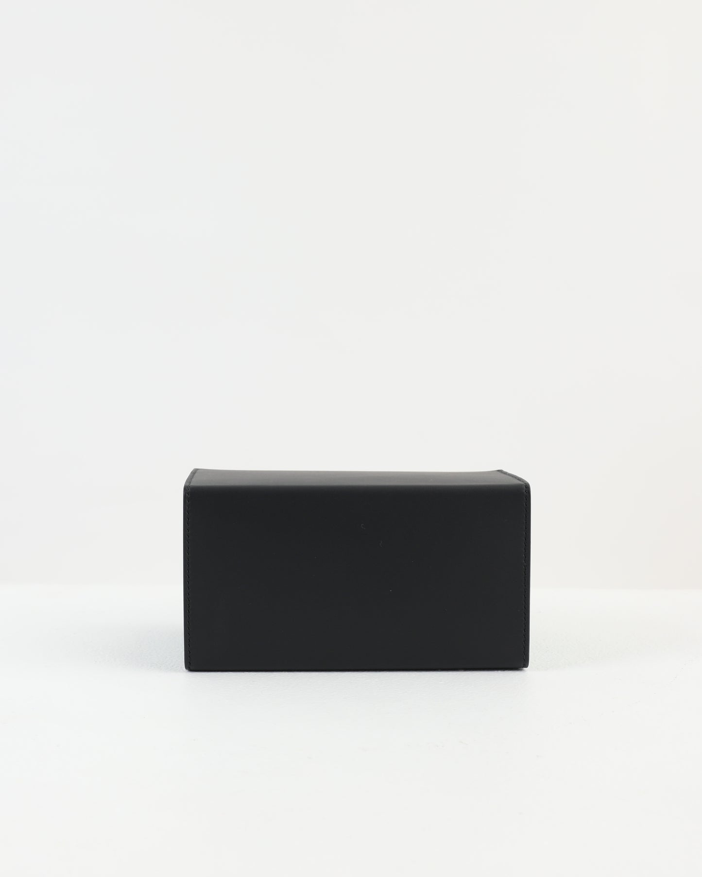 Petit H Boxbag in Hunter Cowhide & Emerald Green Shiny Alligator with Brass Hardware