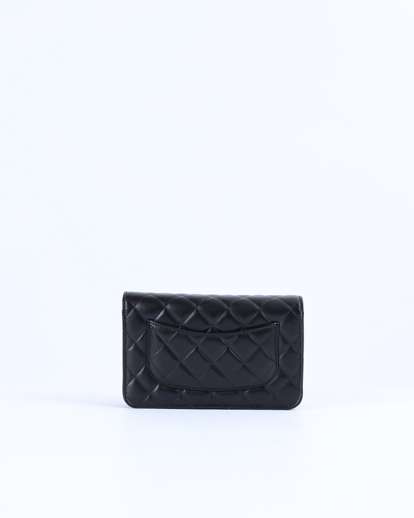 Chanel Classic Lambskin Wallet On Chain with Gold Hardware
