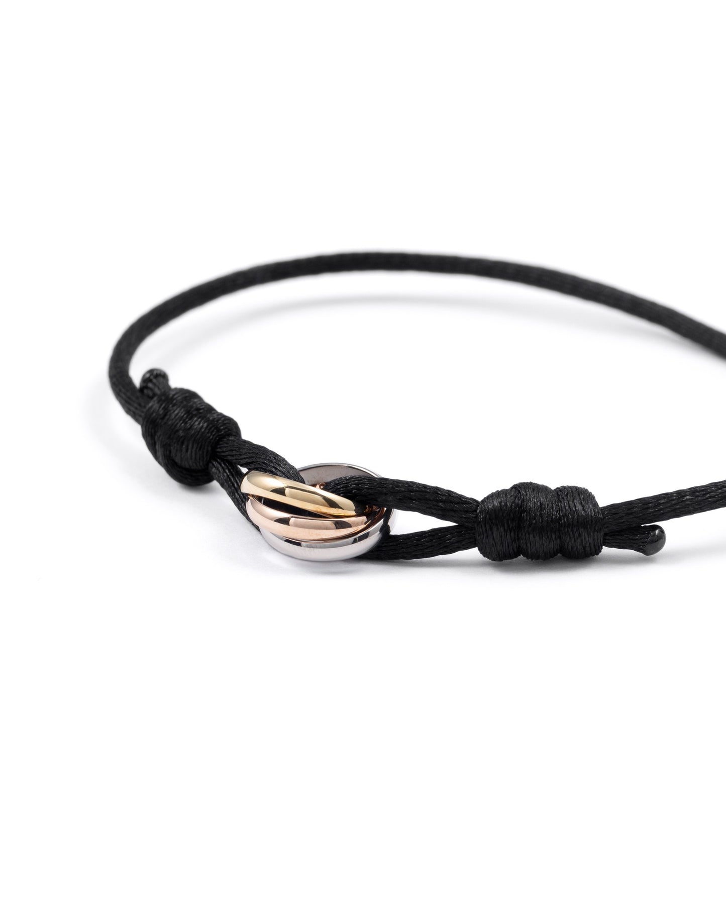 Cartier Trinity Bracelet in White Gold, Yellow Gold and Rose Gold