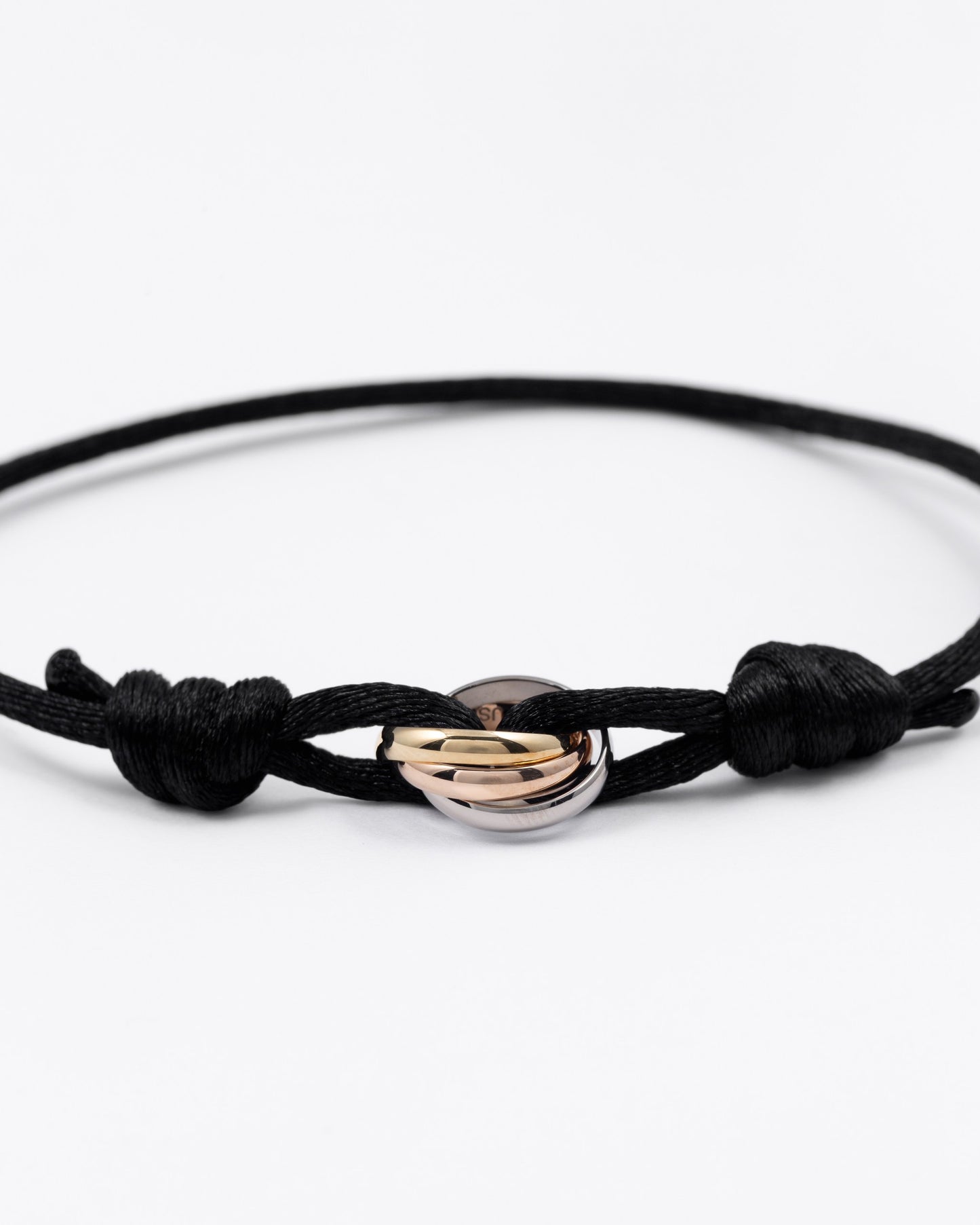 Cartier Trinity Bracelet in White Gold, Yellow Gold and Rose Gold