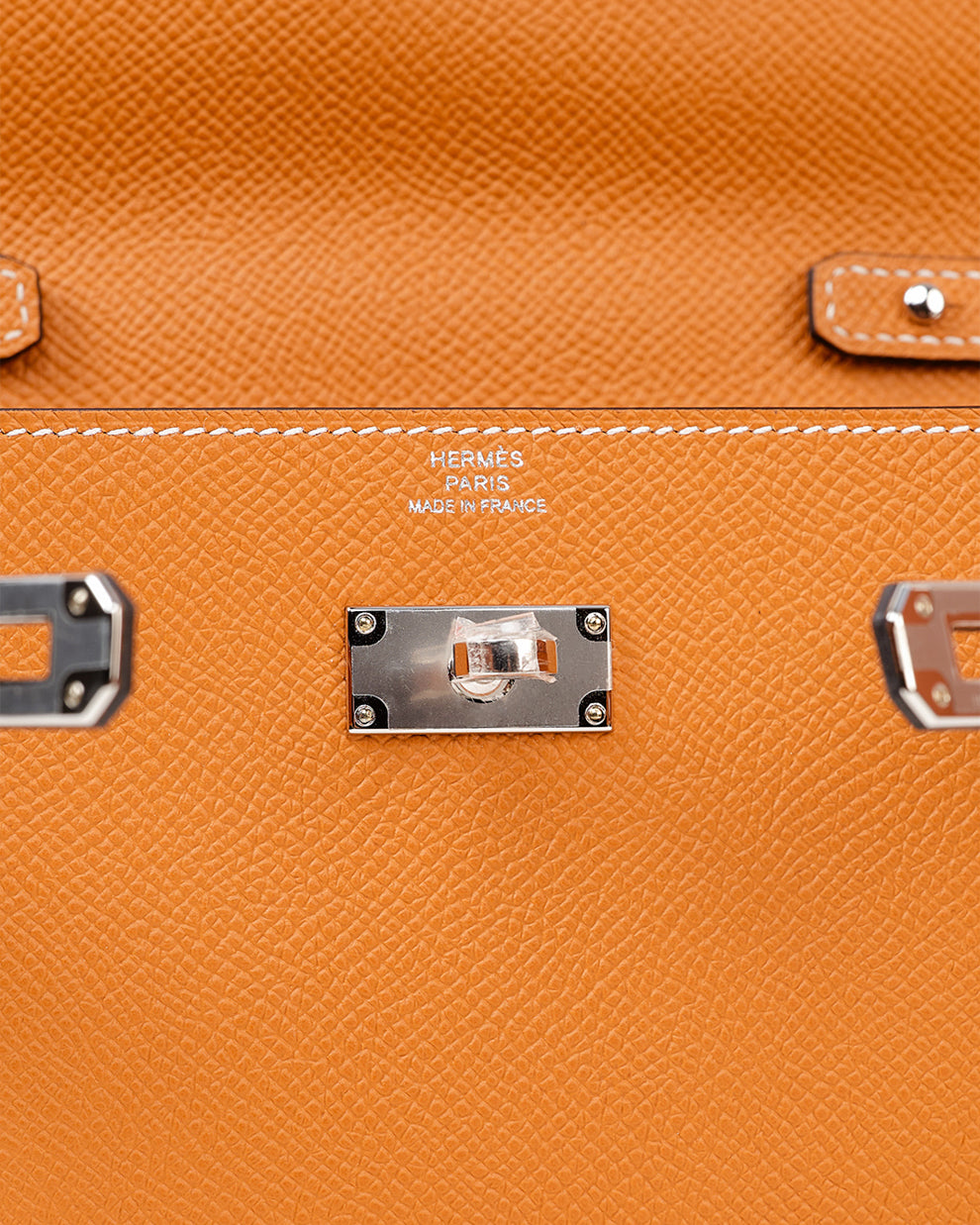 Kelly To Go Long Wallet Toffee in Epsom Leather with Palladium Hardware