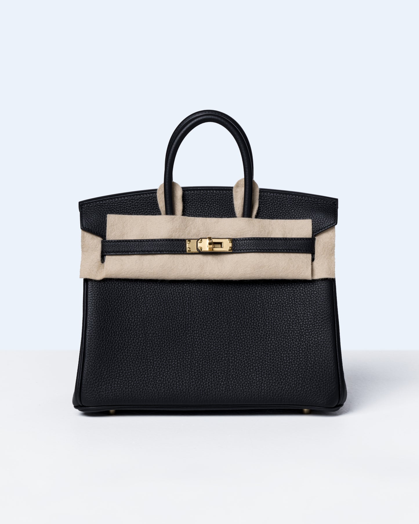 Birkin 25 Black in Togo Leather with Gold Hardware