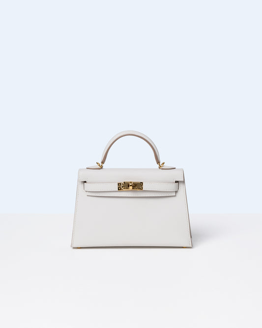 Kelly 20 Nata in Epsom Leather with Gold Hardware