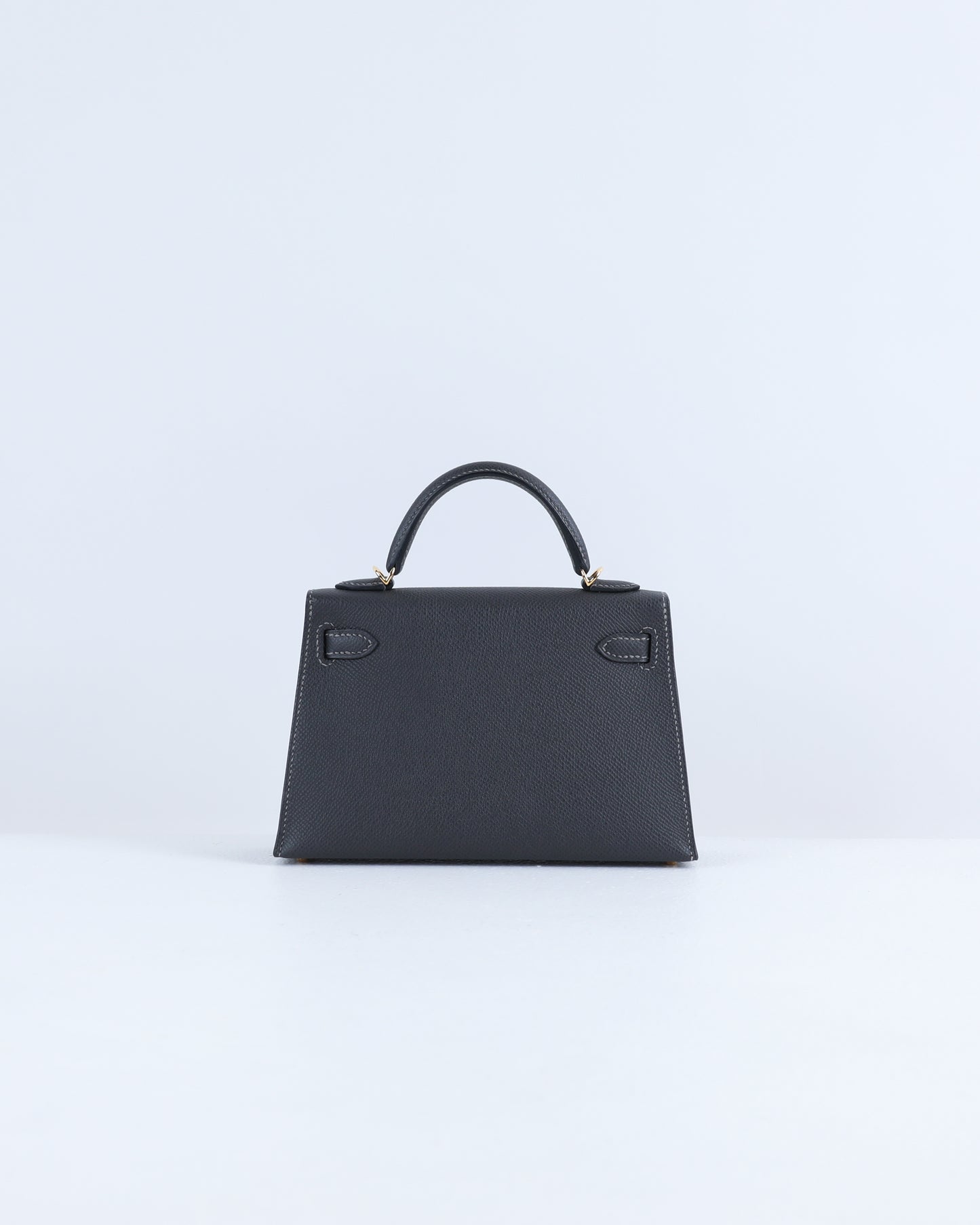 Kelly 20 Graphite Sellier in Epsom Leather with Gold Hardware